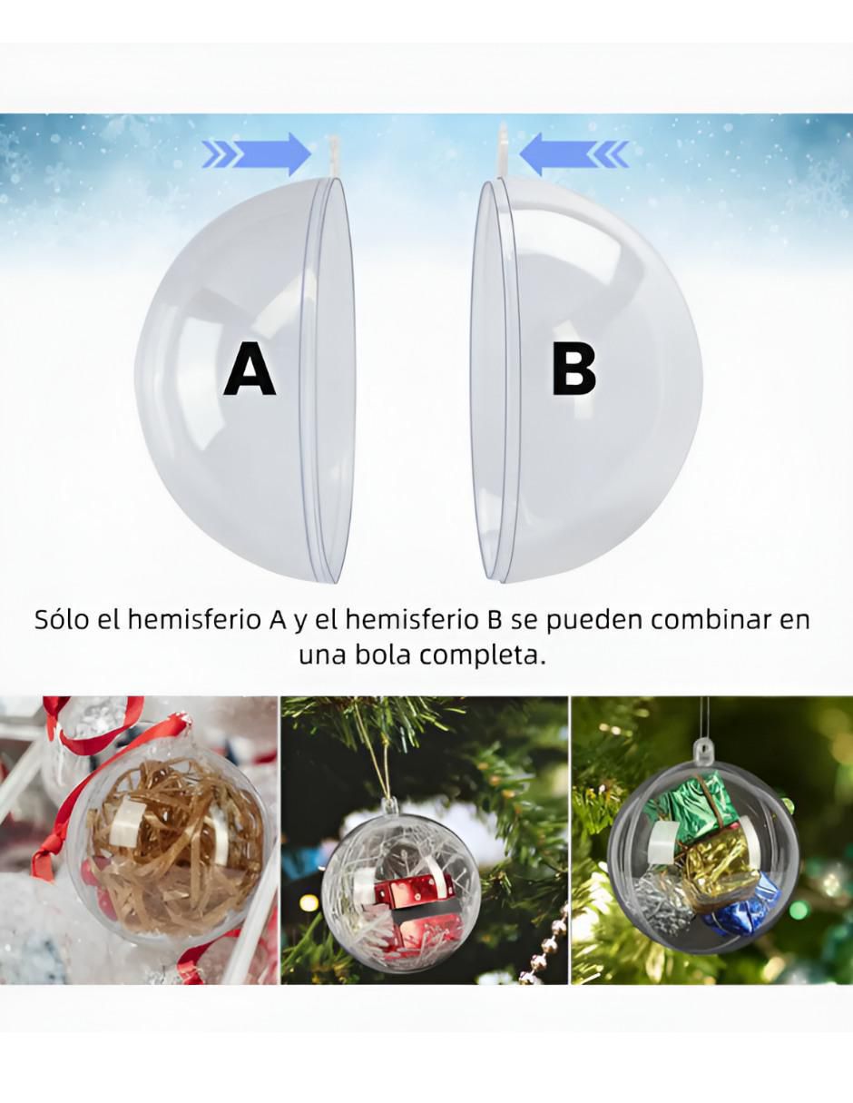 Set de esfera navideña con 20 piezas 4