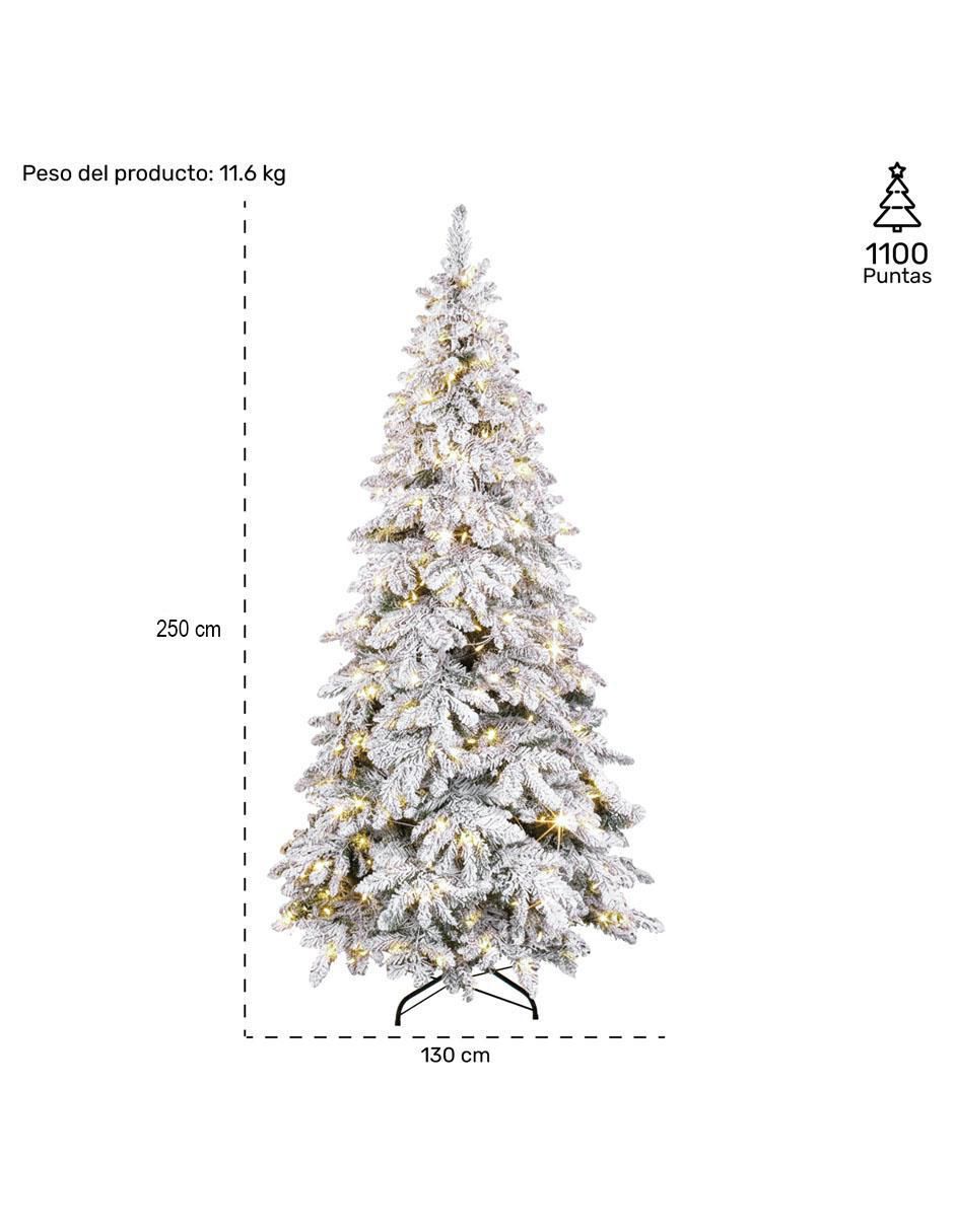 Árbol de navidad con 300 luces 6
