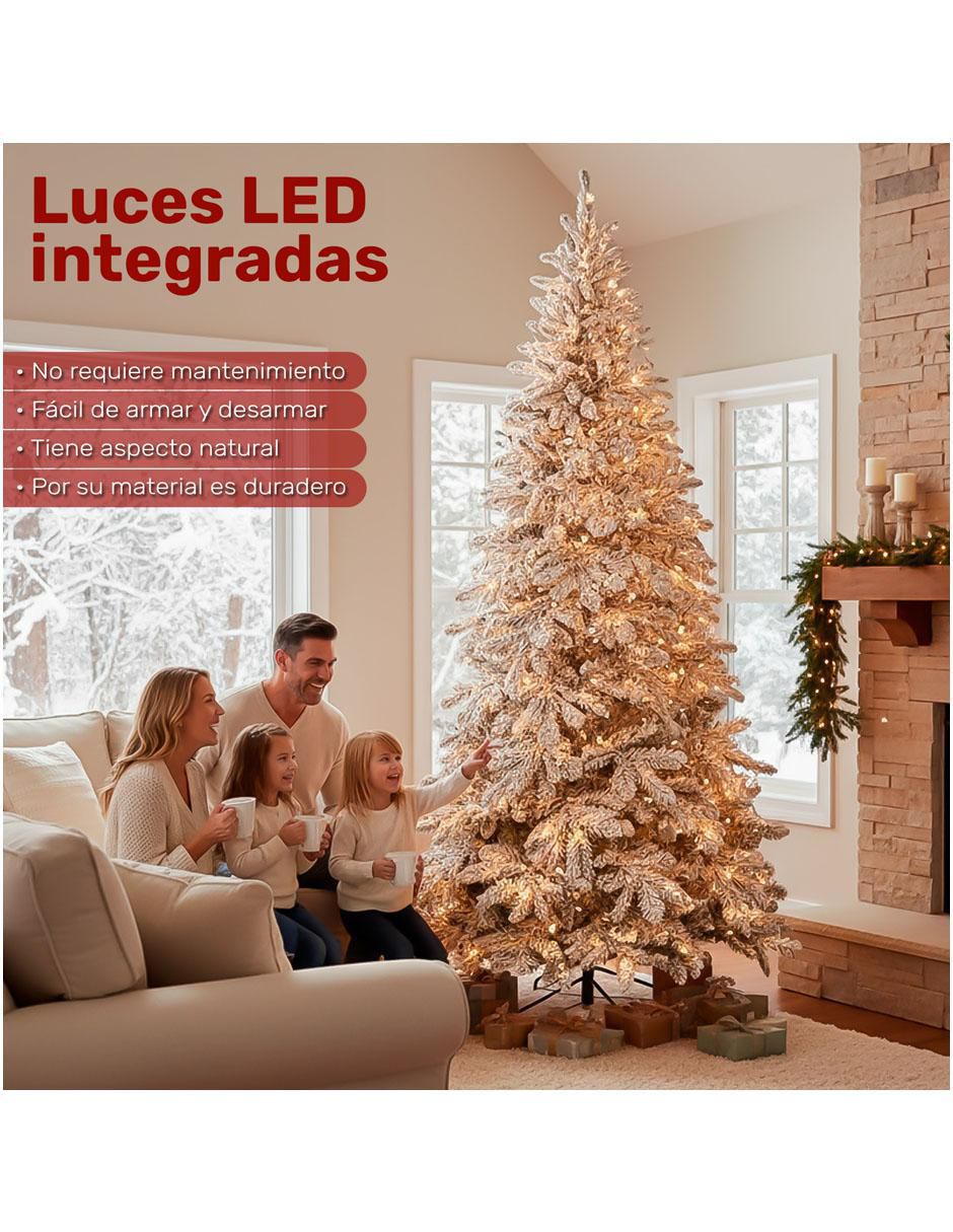 Árbol de navidad con 300 luces 4