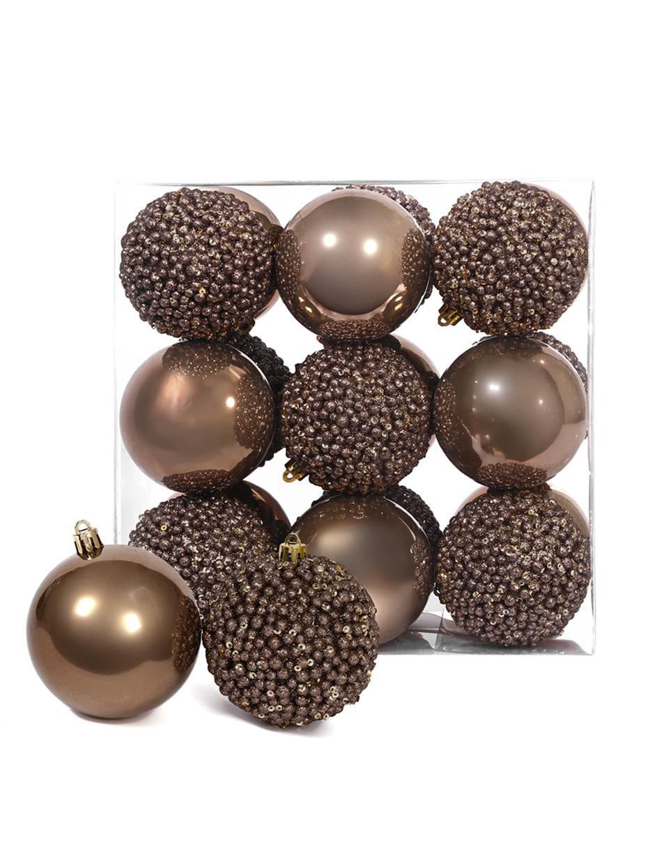 Set de esfera navideña pearl con 18 piezas Set de esfera navideña pearl con 18 piezas