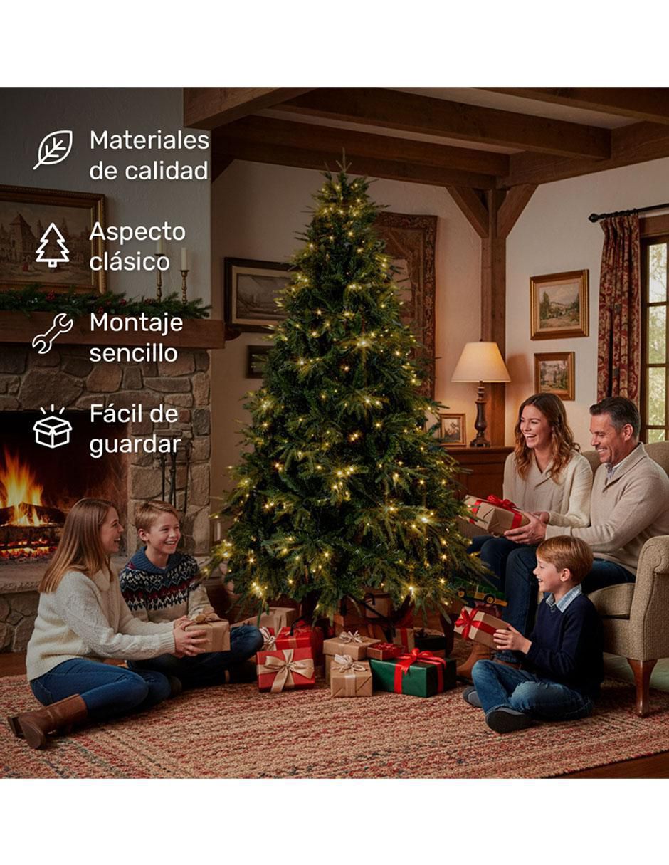 Árbol de navidad con 500 luces 2