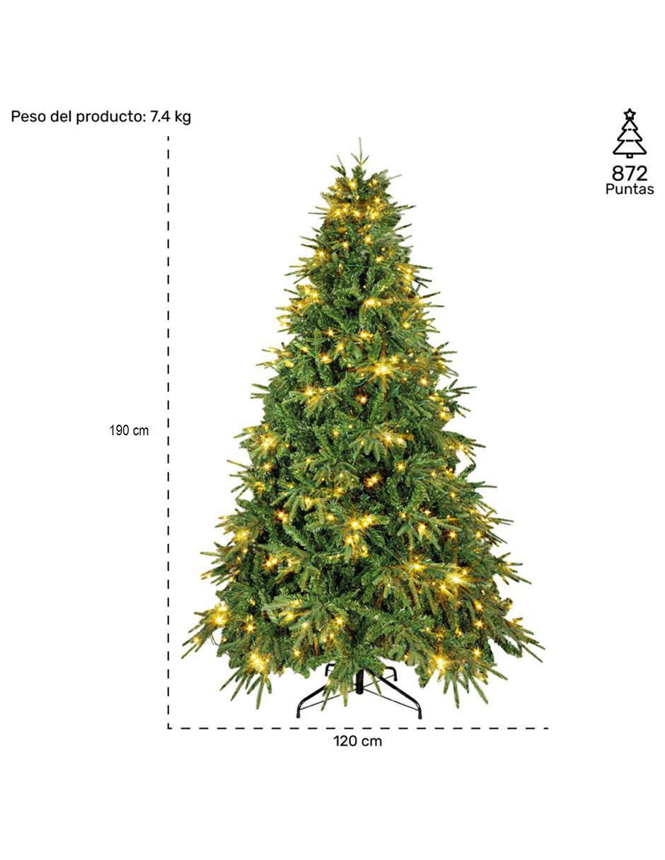 Árbol de navidad con 500 luces 7