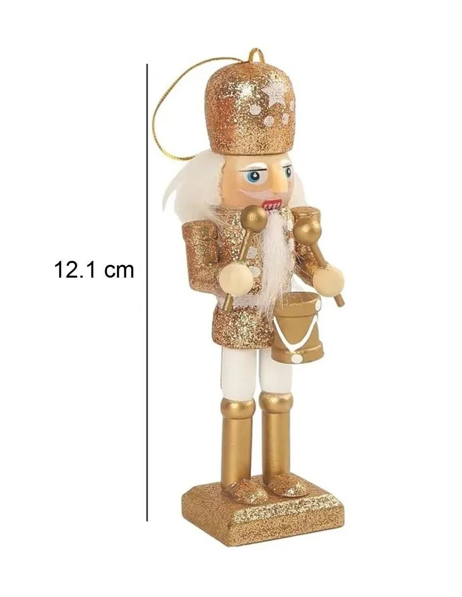 Set de figura decorativa de cascanueces de madera 3