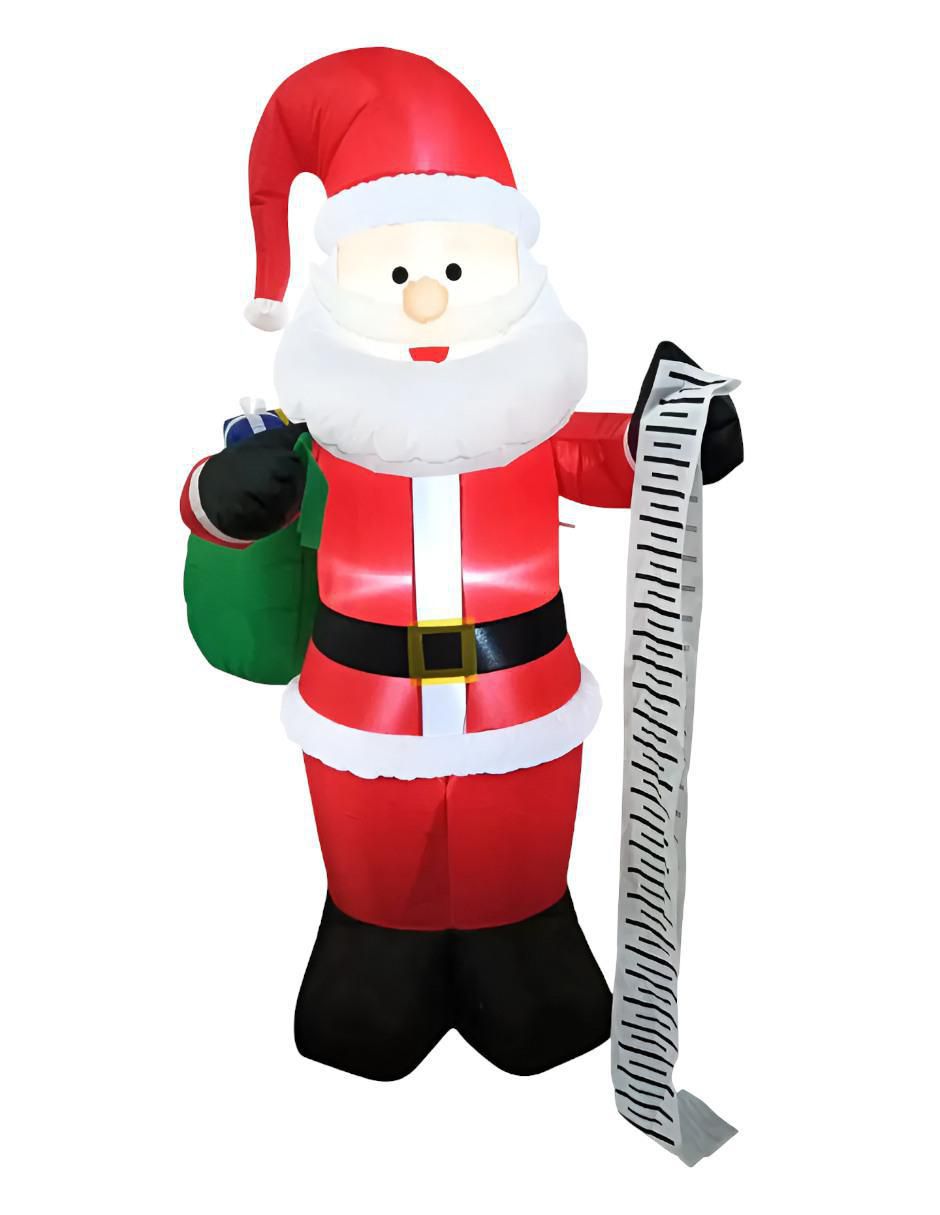 Inflable decorativo forma de Santa Claus Inflable decorativo forma de Santa Claus