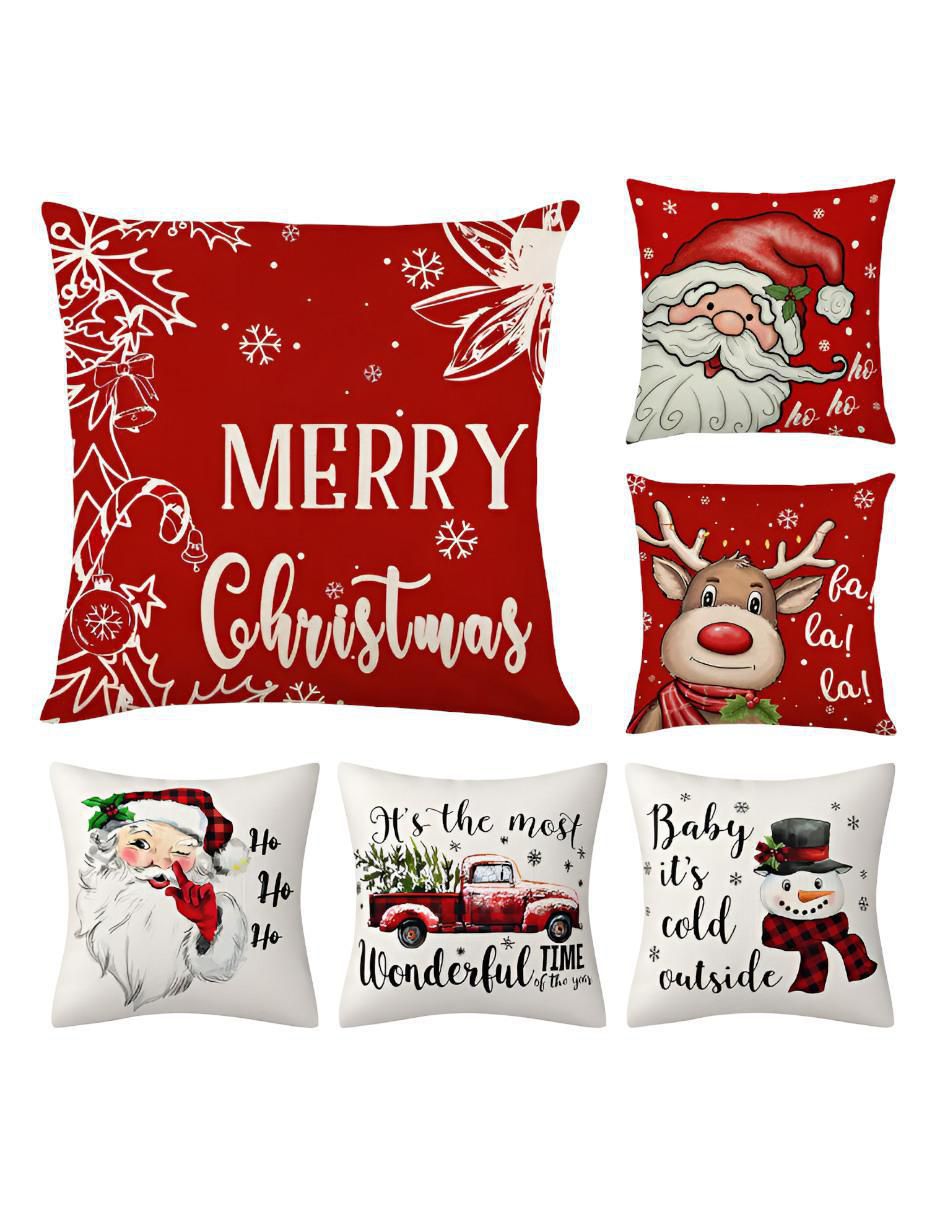 Set de cojín decorativo navideño