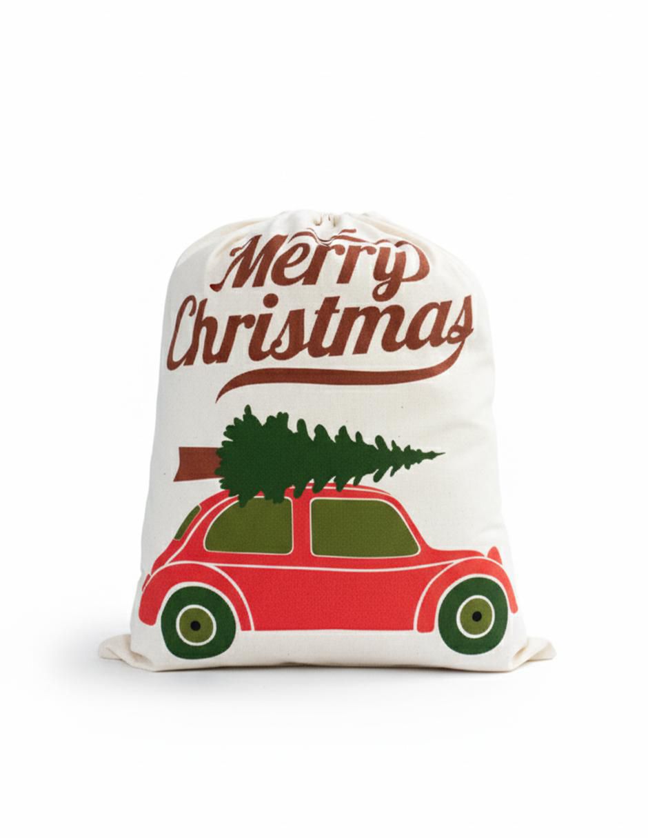 Bolsa para regalo navideña