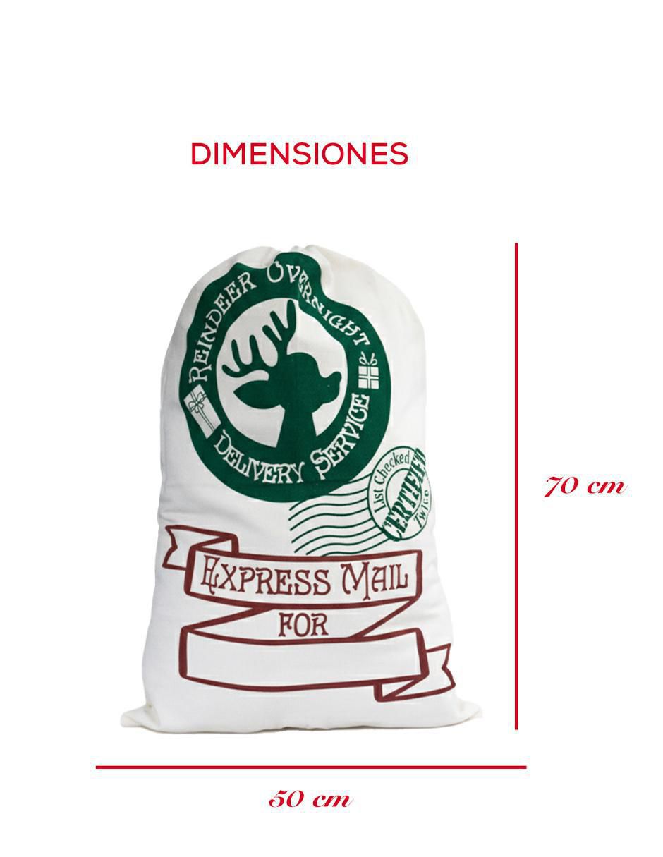 Bolsa para regalo navideña 7
