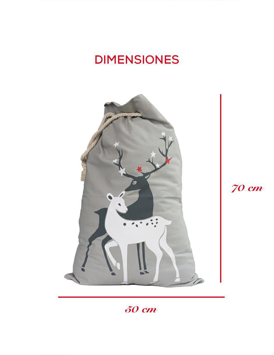 Bolsa para regalo navideña 7