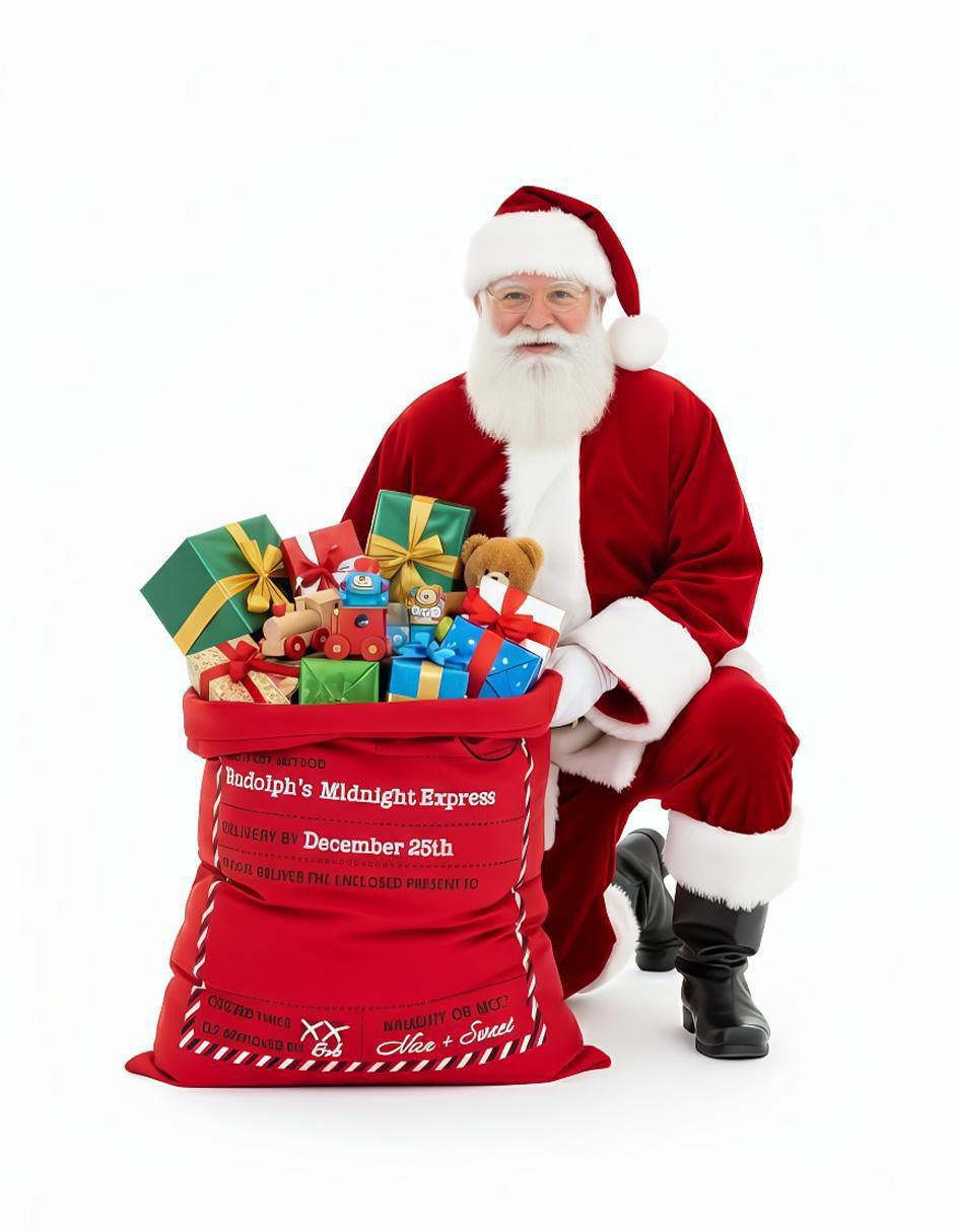 Bolsa para regalo navideña 2