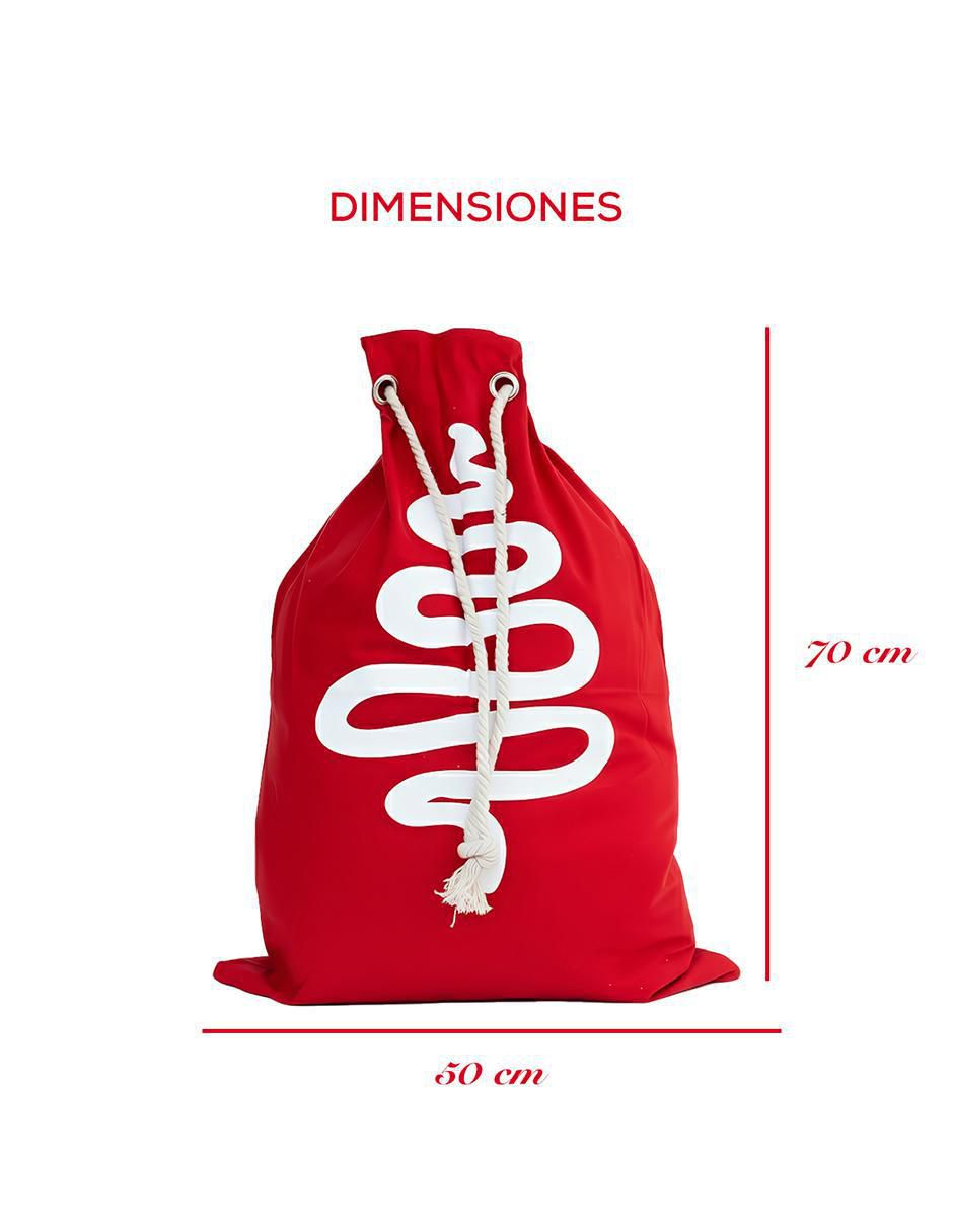Bolsa para regalo navideña 8