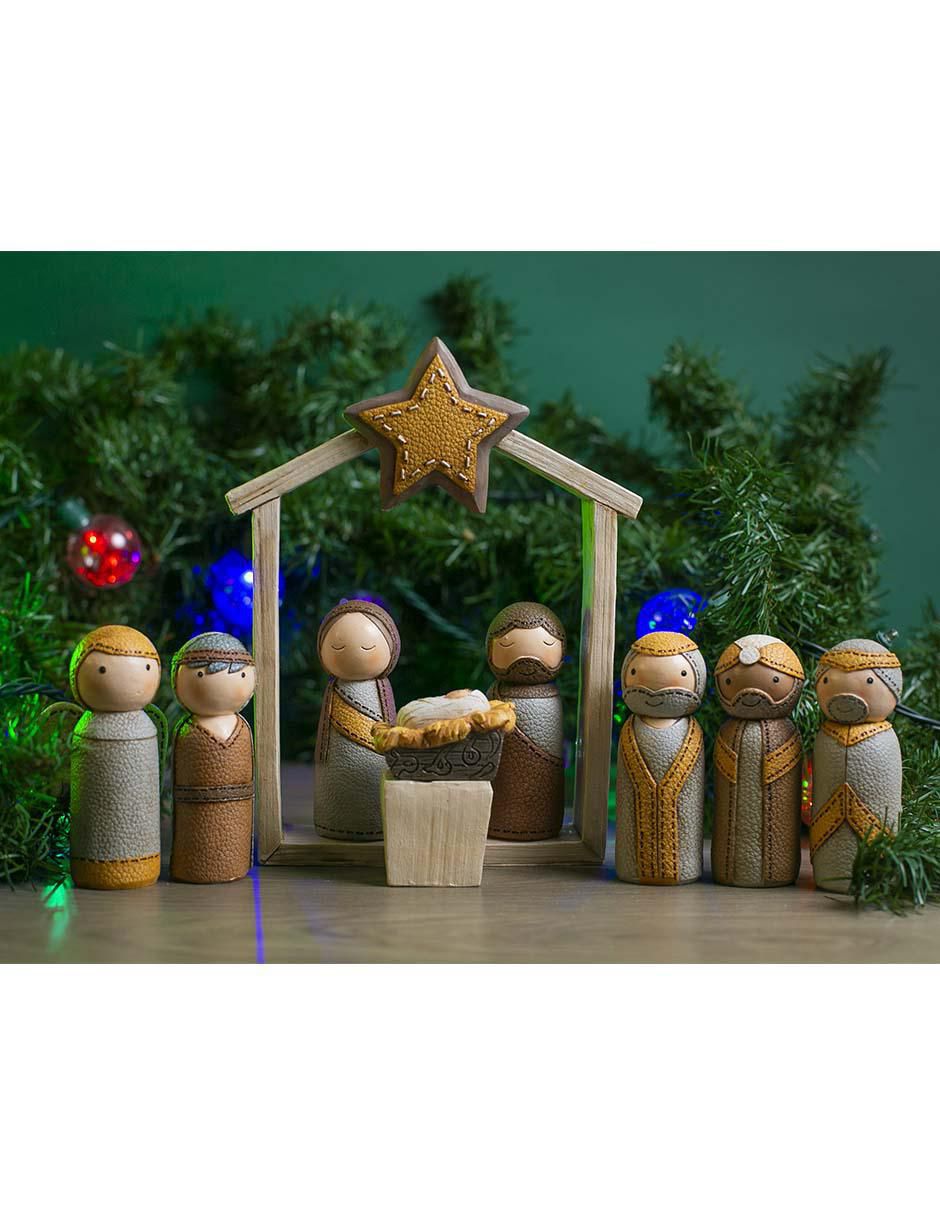 Nacimiento Navidad de resina 4