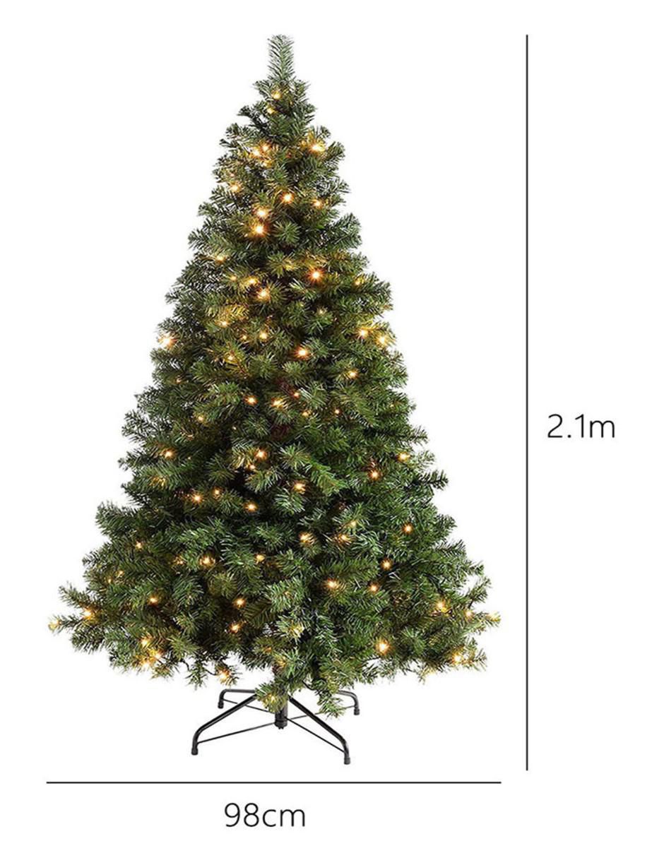 Árbol de navidad con 400 luces 3