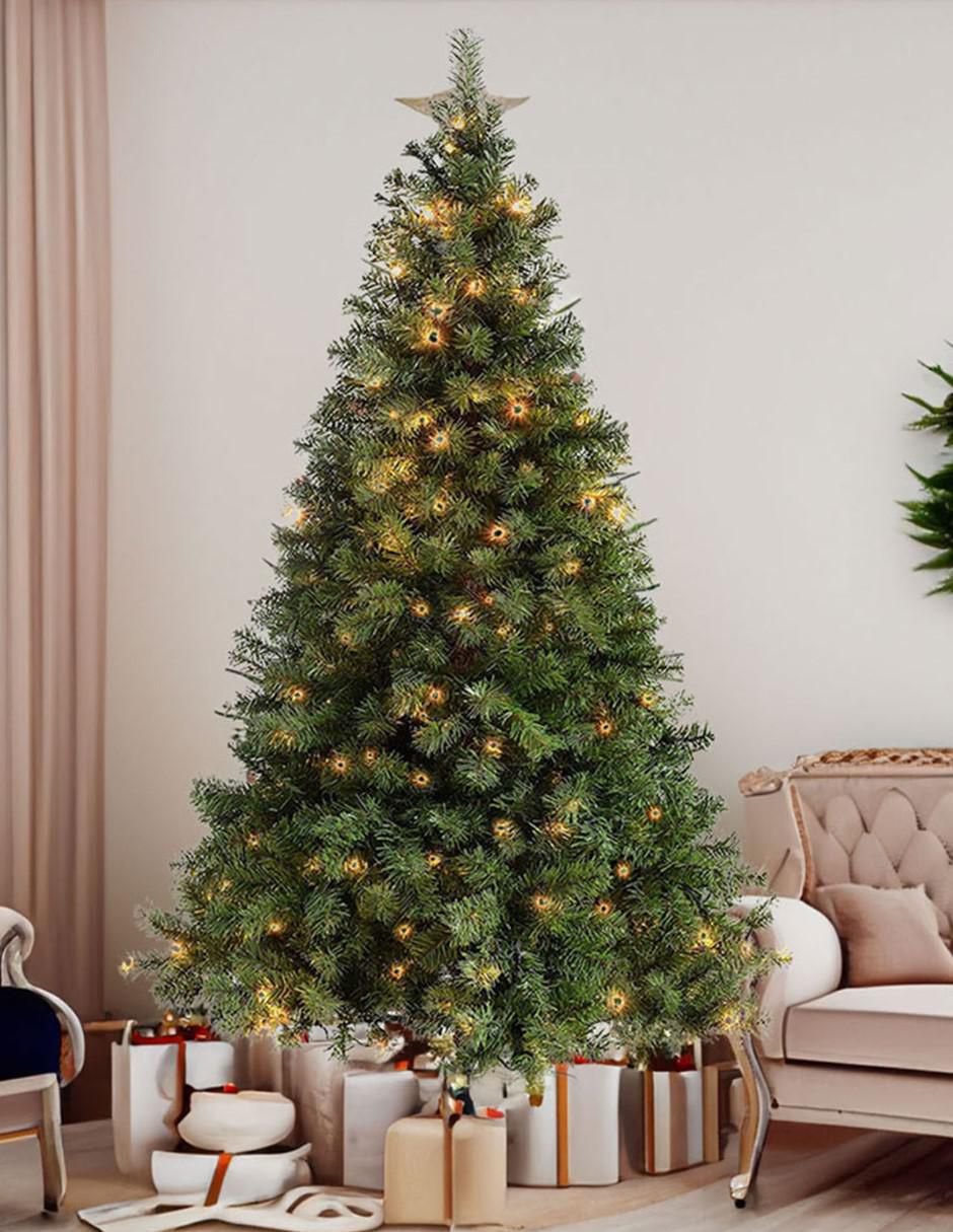 Árbol de navidad con 400 luces 6