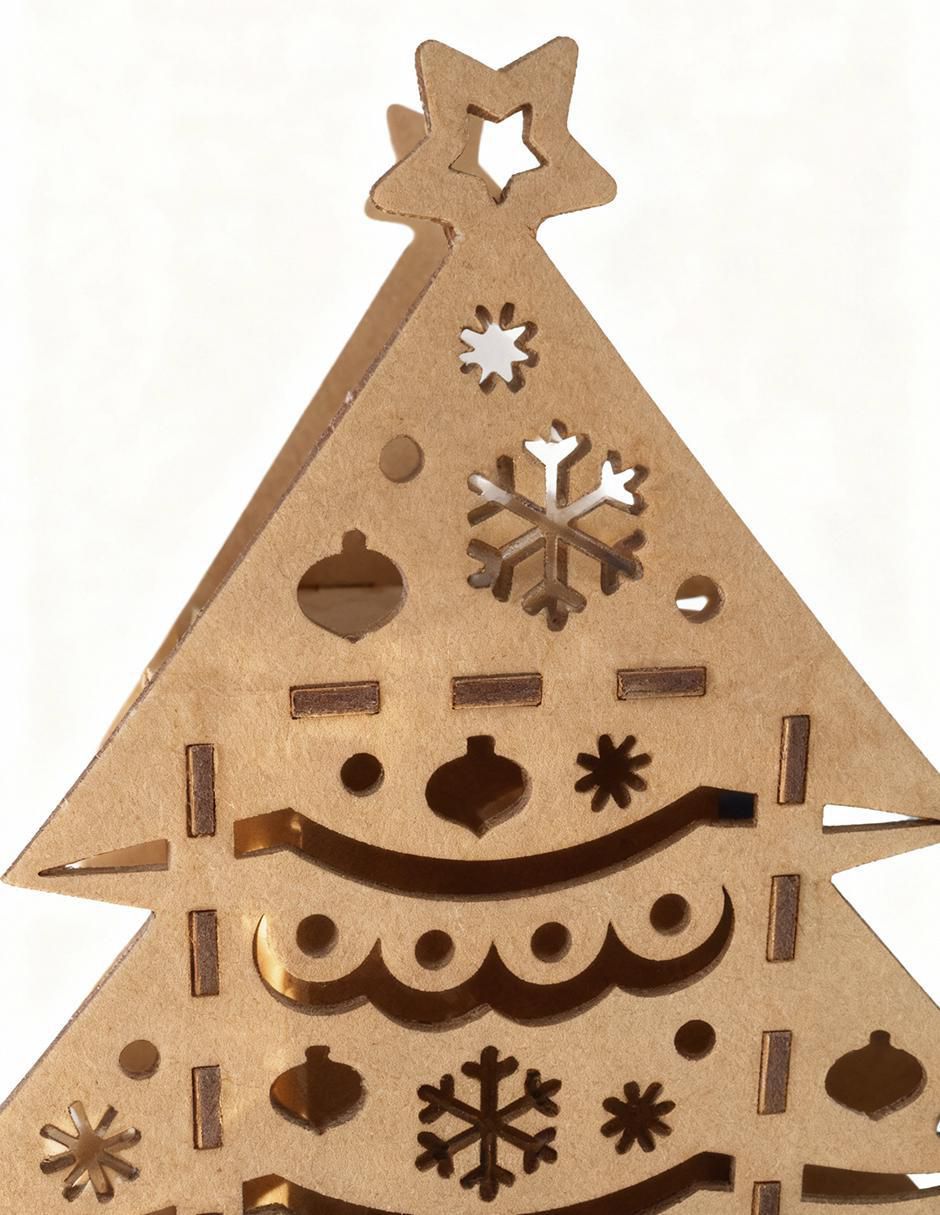 Figura decorativa de árbol navidad Navidad 3