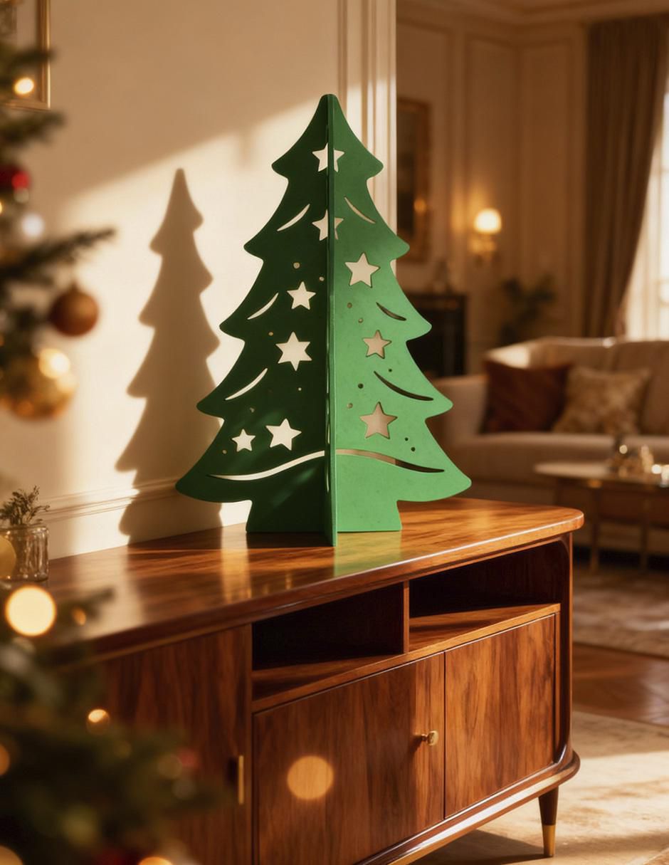 Figura decorativa de pino Navidad 6