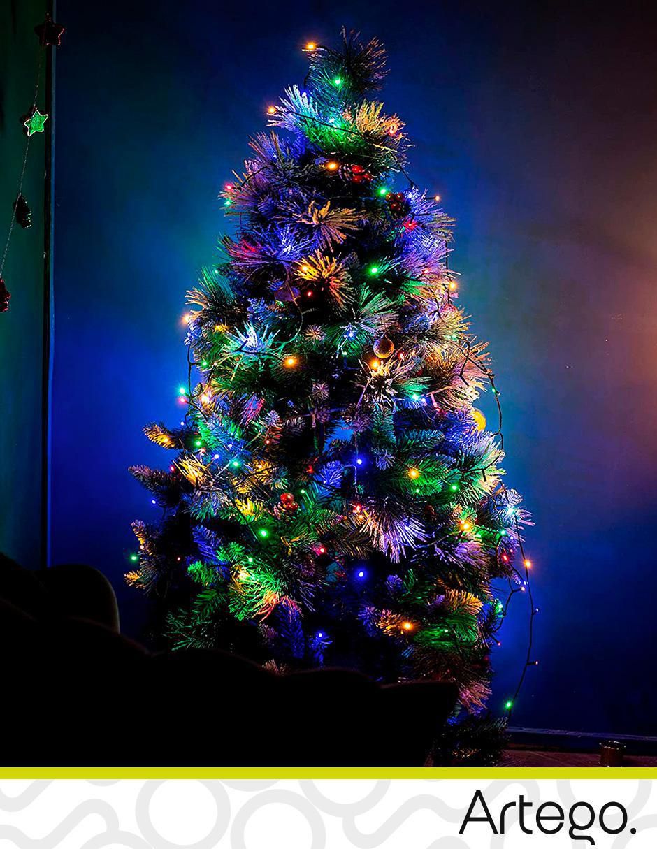 Serie funciones led artego luces de navidad navidad "con" 200 "focos"