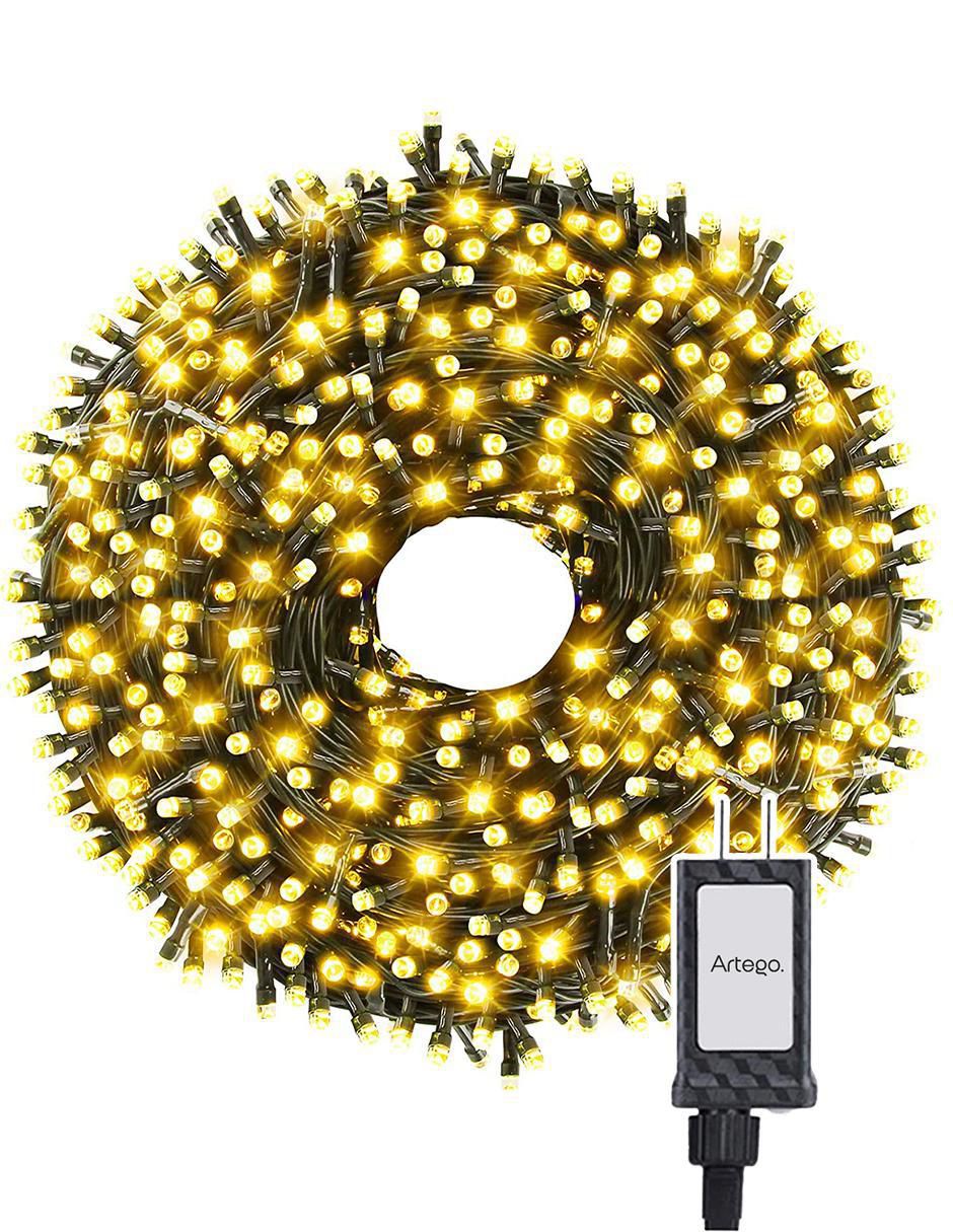 Serie funciones LED Luces de Navidad con 200 focos Serie funciones LED Luces de Navidad con 200 focos