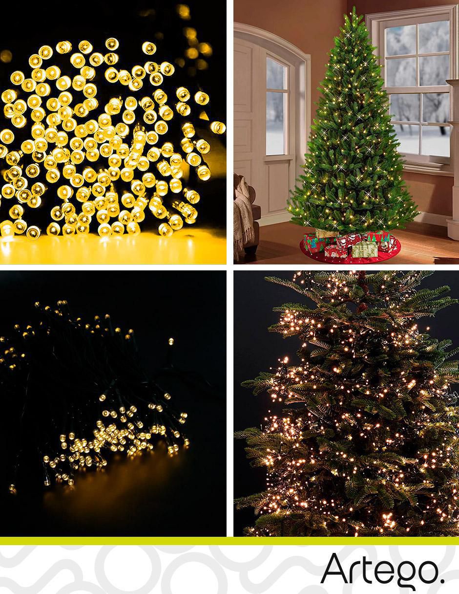 Serie funciones led artego luces de navidad navidad "con" 200 "focos"