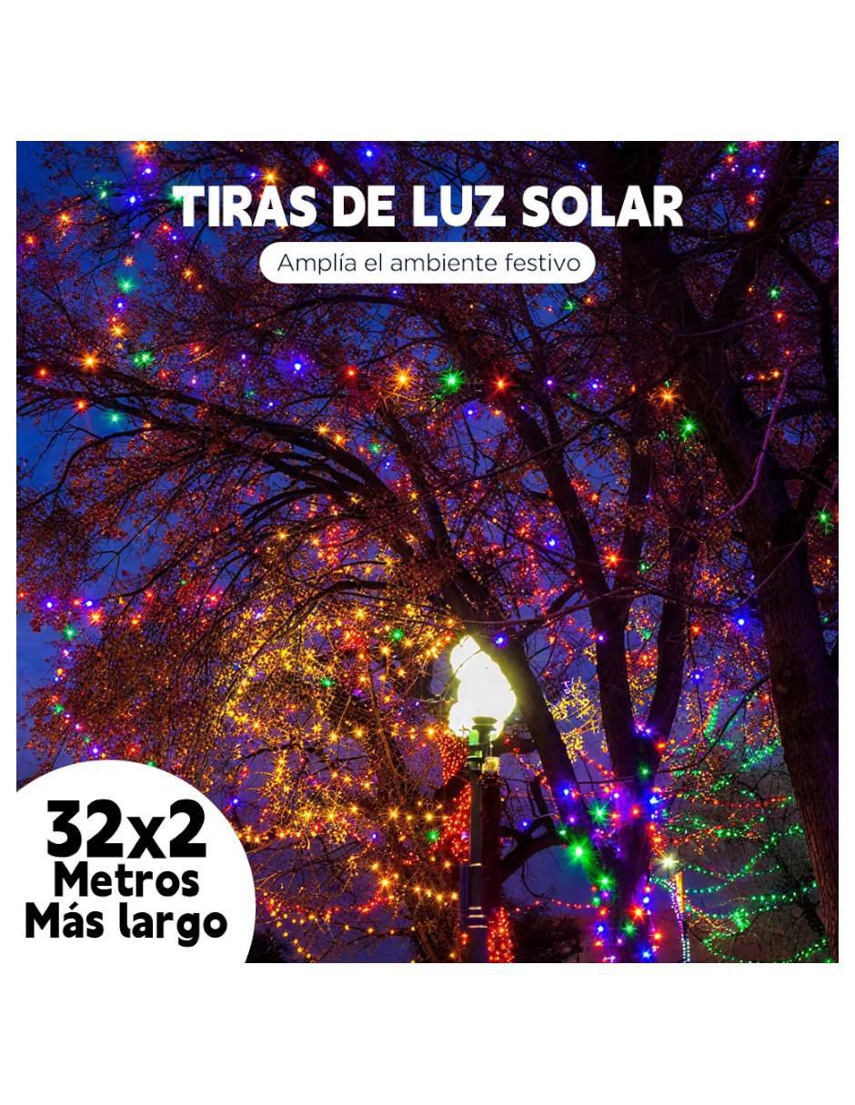 Serie LED Luces solares con 600 focos 2