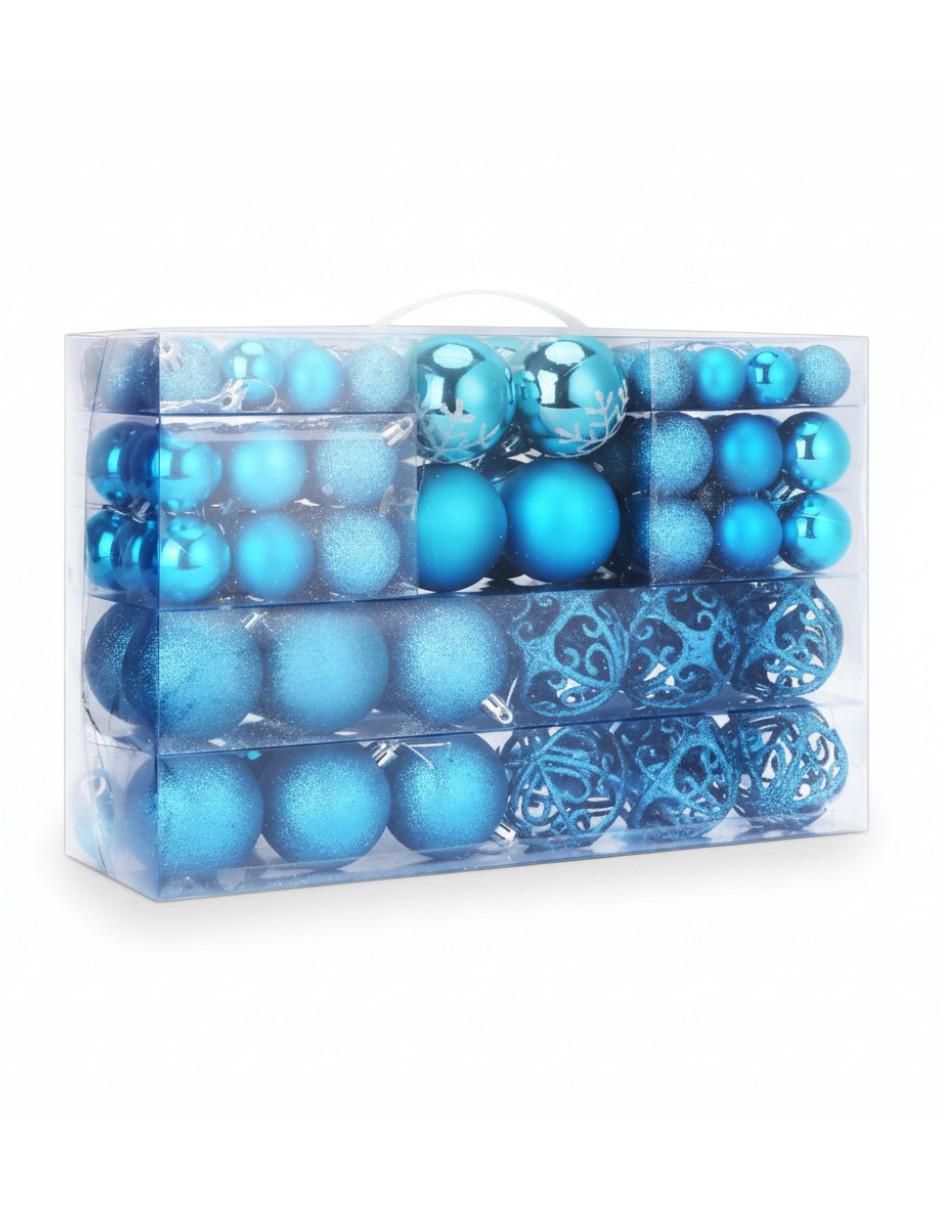 Set de esfera navideña con 101 piezas