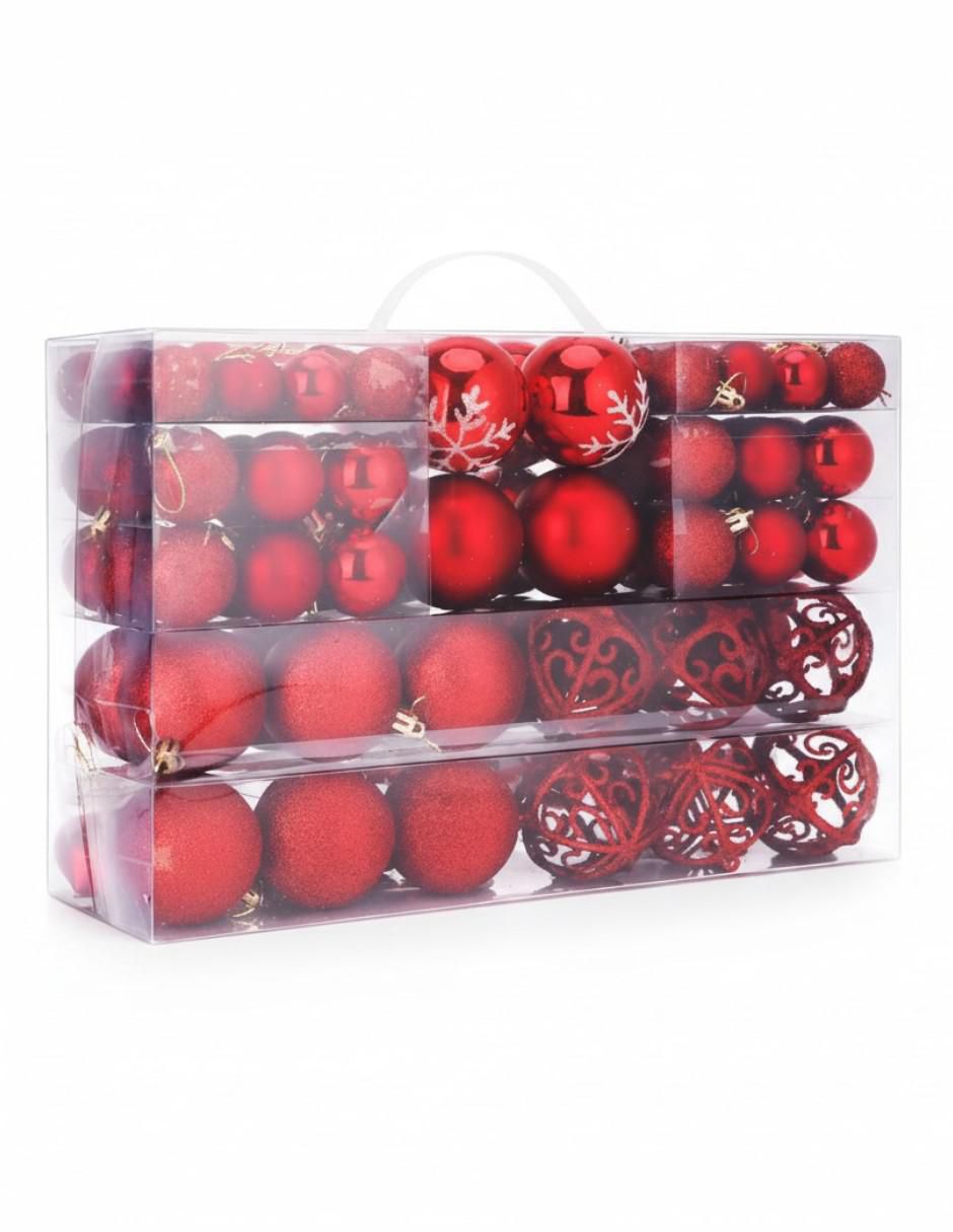 Set de esfera navideña cm-top paquete de 101 esferas navideñas "con" 101 "piezas"
