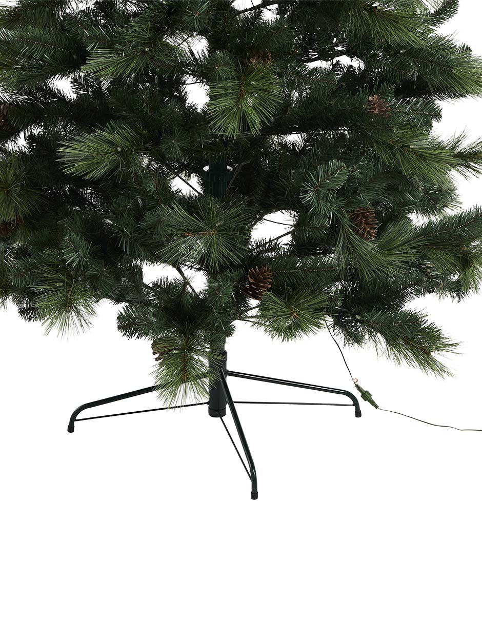 Árbol de navidad con luces 3