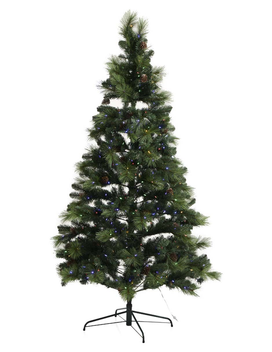 Árbol de navidad con luces 4