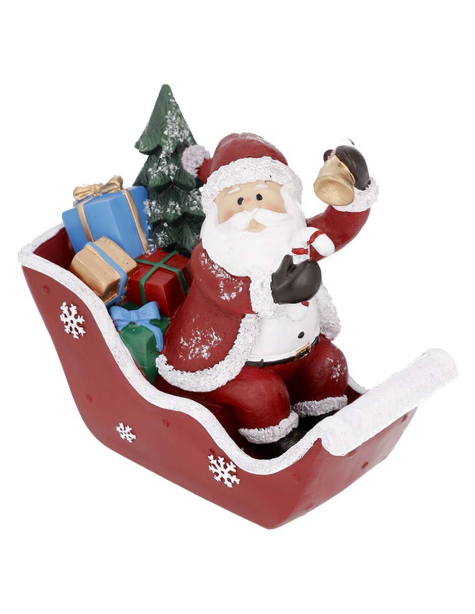 Figura decorativa navideña de santa claus 2