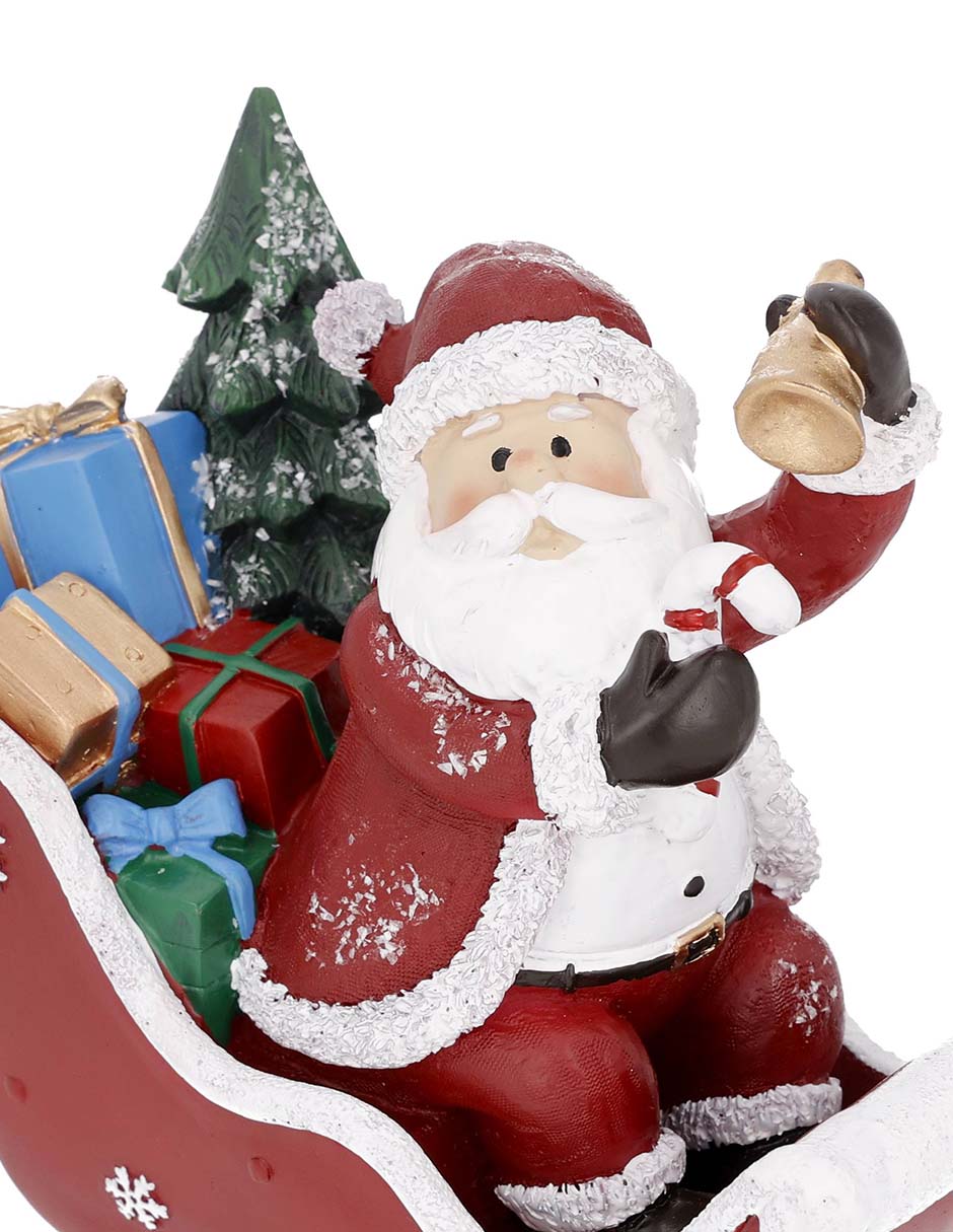 Figura decorativa navideña de santa claus 4