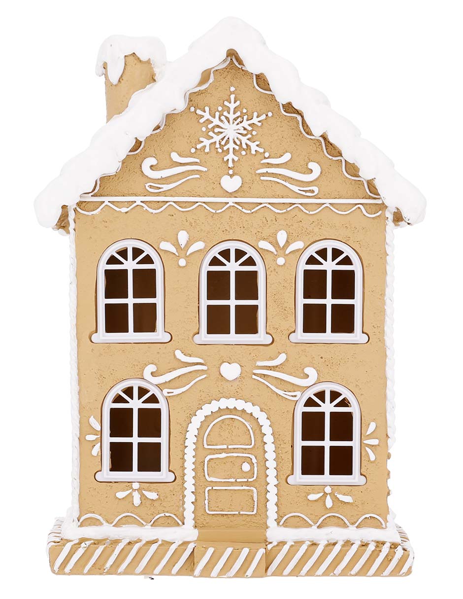 Figura decorativa navideña de casa