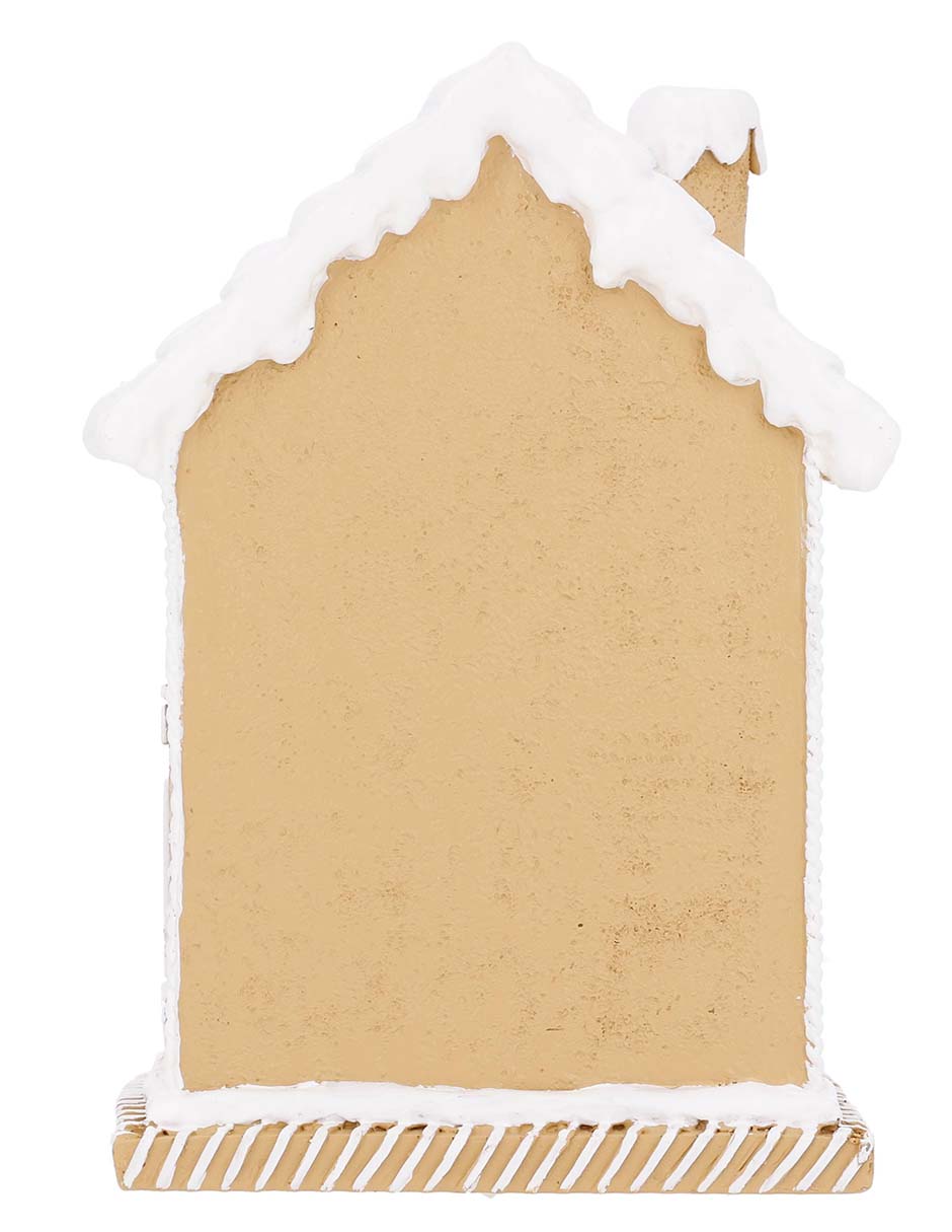Figura decorativa navideña de casa 3