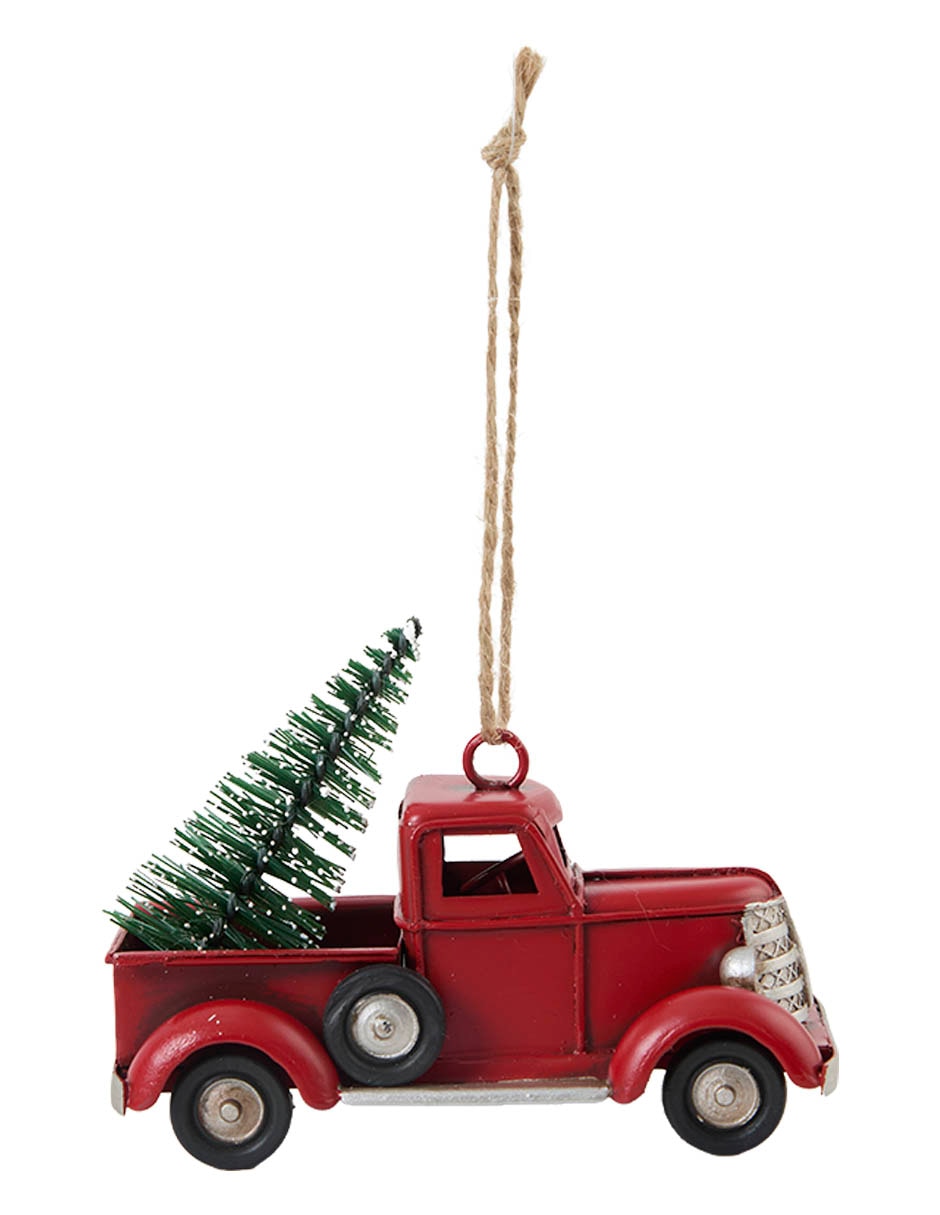 Ornamento navideño camioneta 2