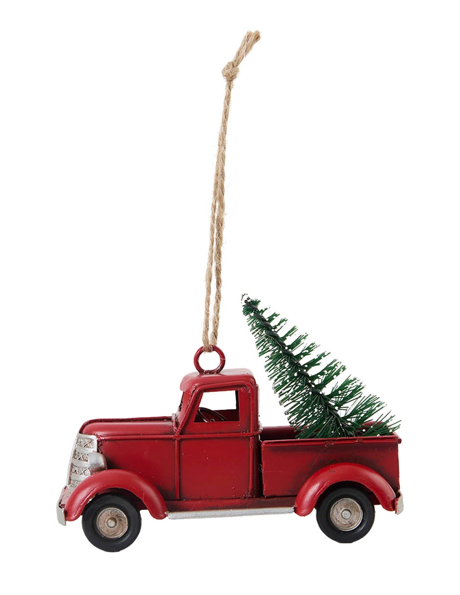 Ornamento navideño camioneta 4