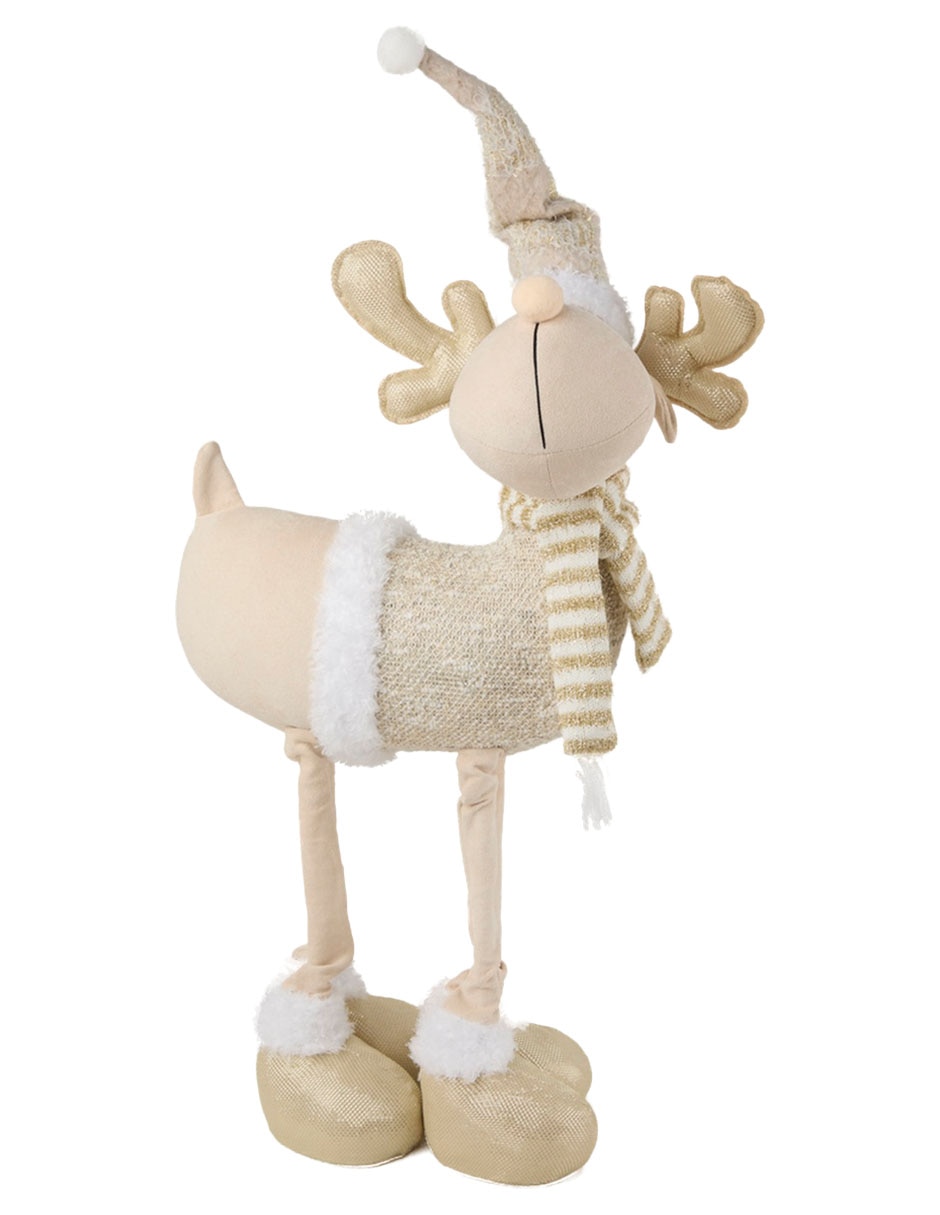 Figura decorativa navideña de reno