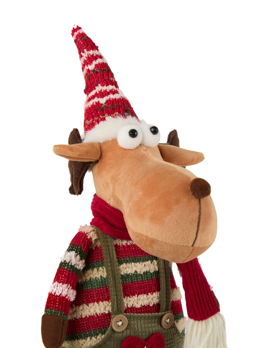 Figura decorativa navideña de reno 4