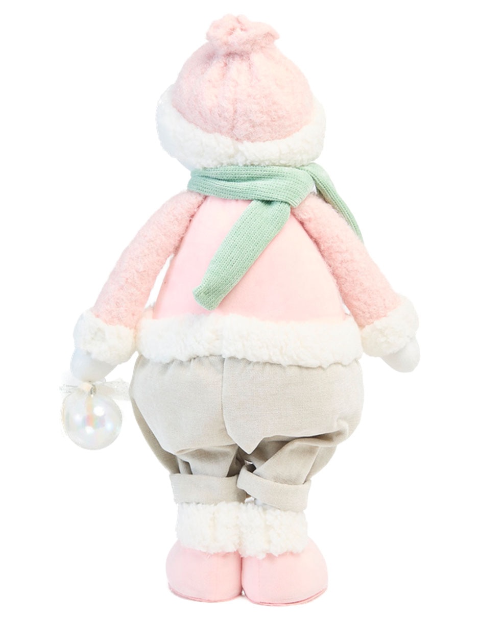 Figura decorativa navideña de muñeco de nieve 3
