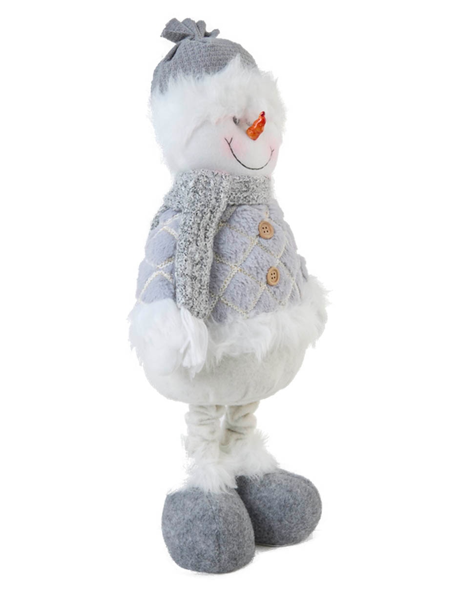 Figura decorativa navideña de muñeco de nieve 2
