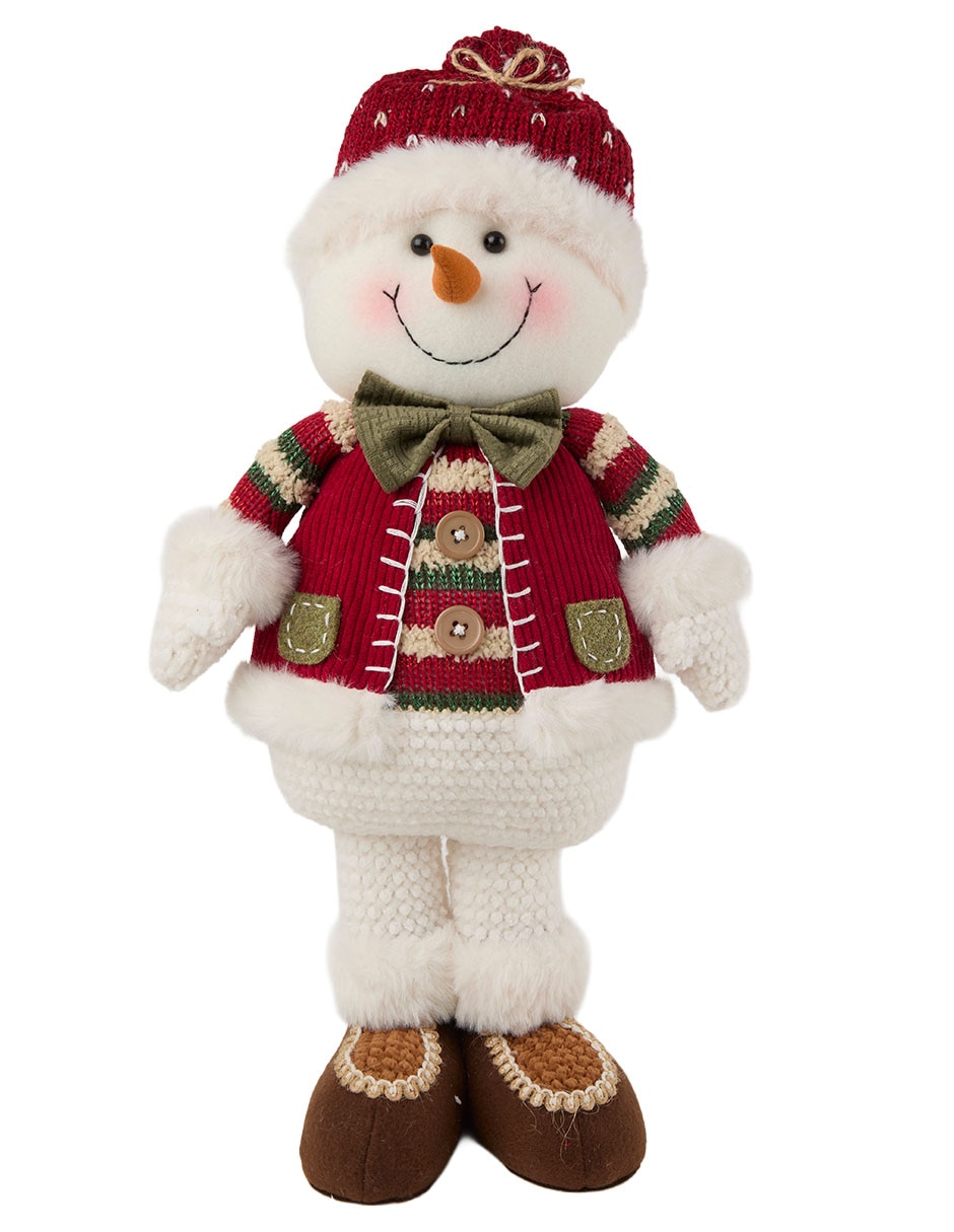 Figura decorativa de muñeco de nieve