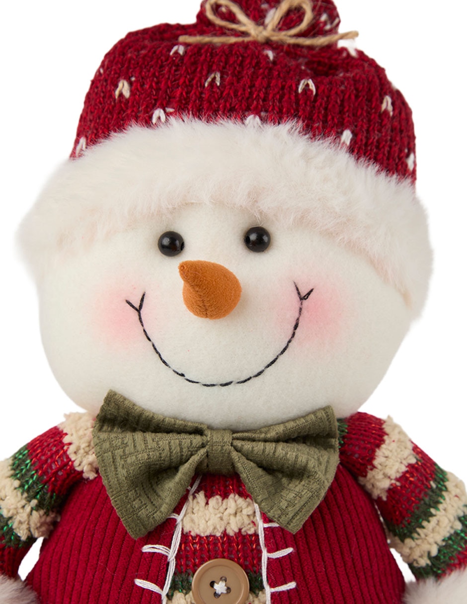 Figura decorativa de muñeco de nieve 4