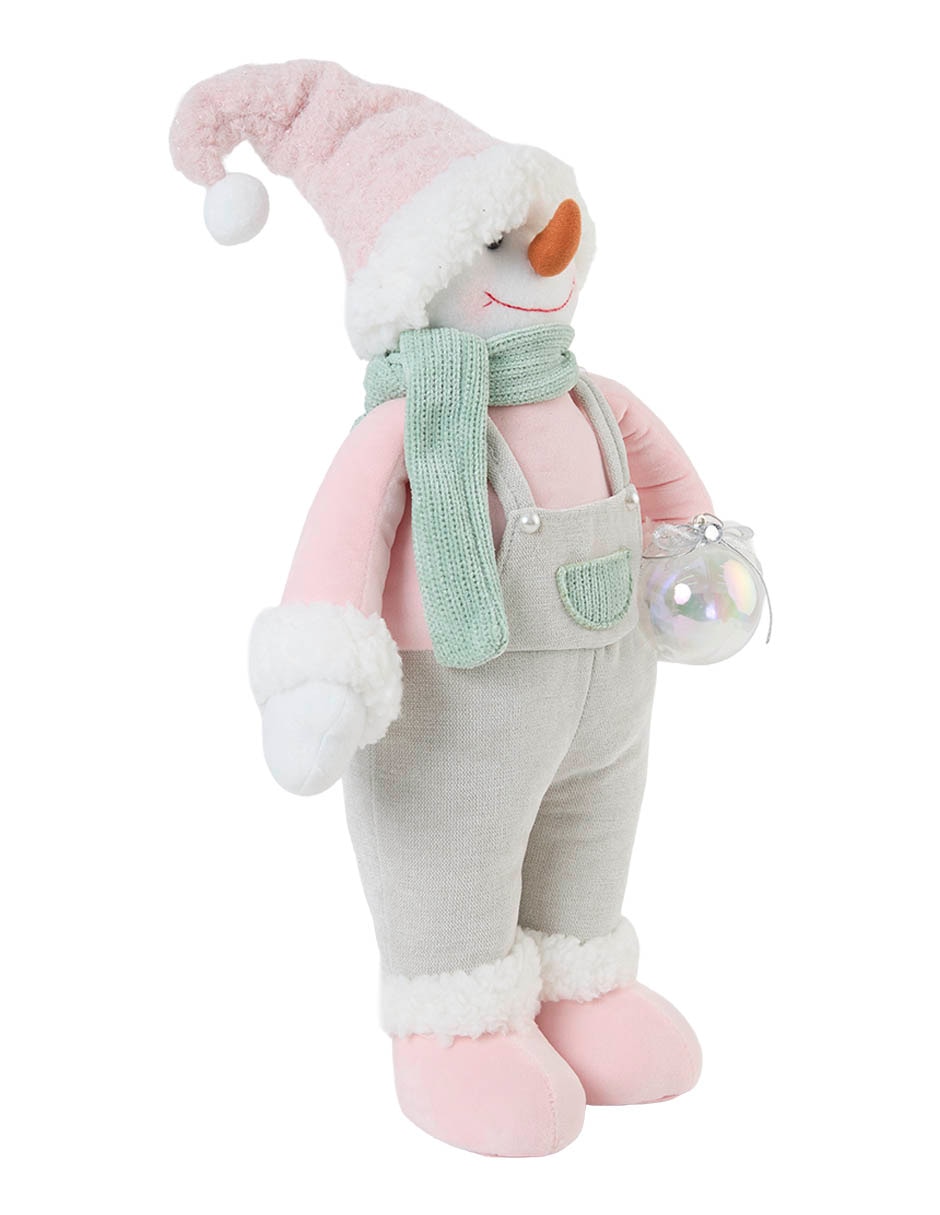 Figura decorativa navideña de muñeco de nieve 2