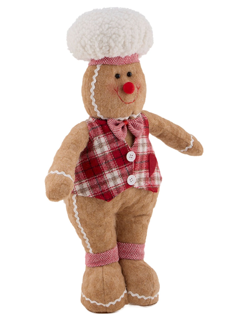 Figura decorativa navideña de galleta de jengibre 2