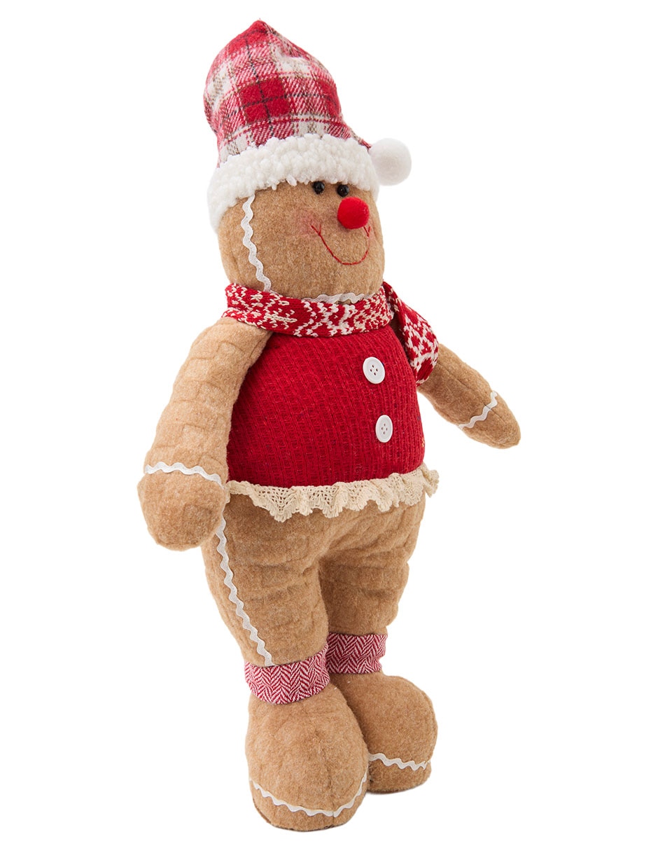 Figura decorativa navideña de galleta de jengibre 5
