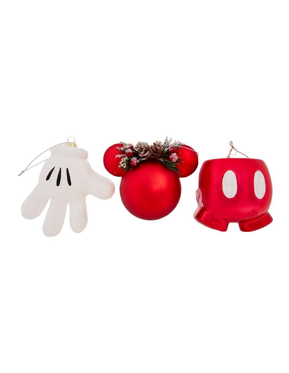 Set ornamento navideño Mickey Mouse