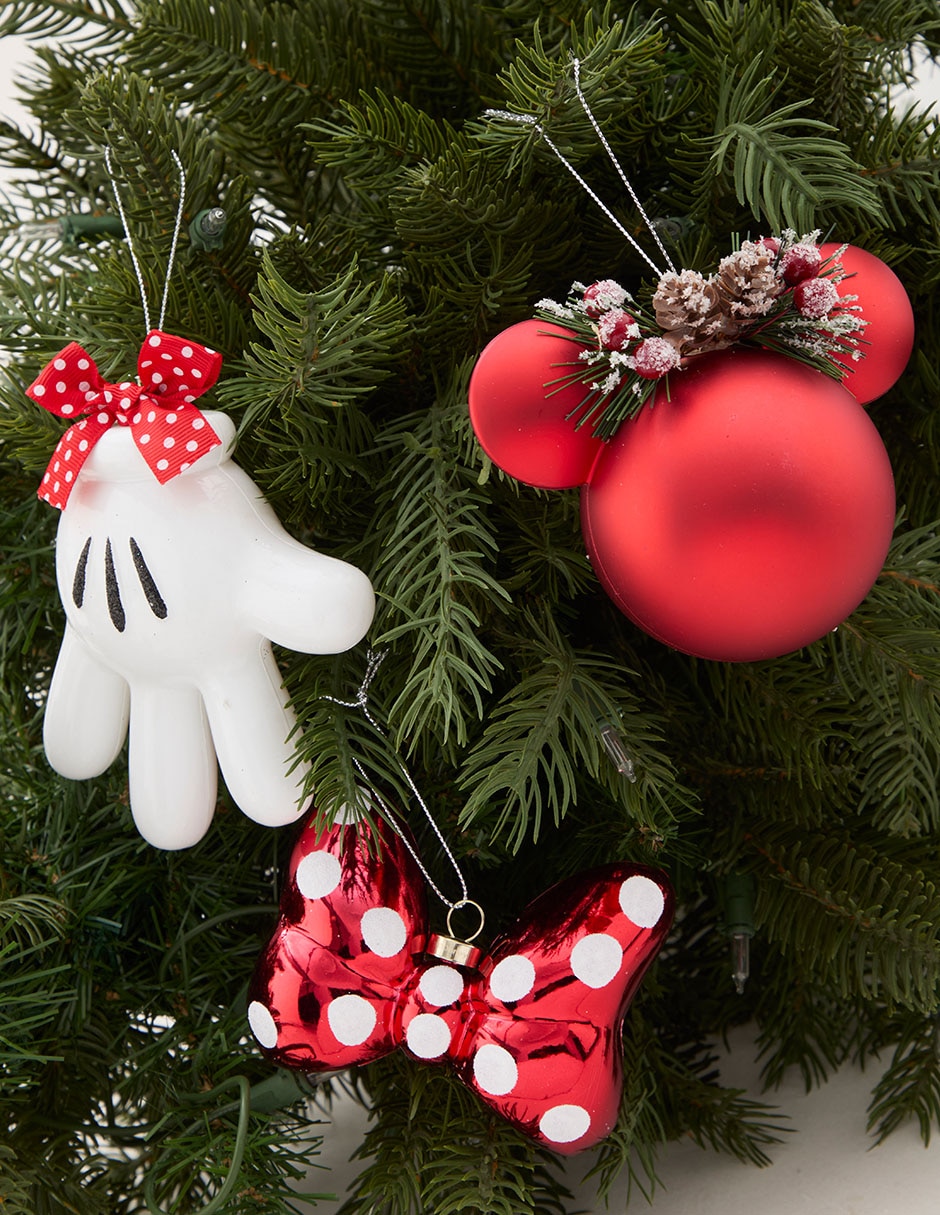 Set ornamento navideño Minnie 5