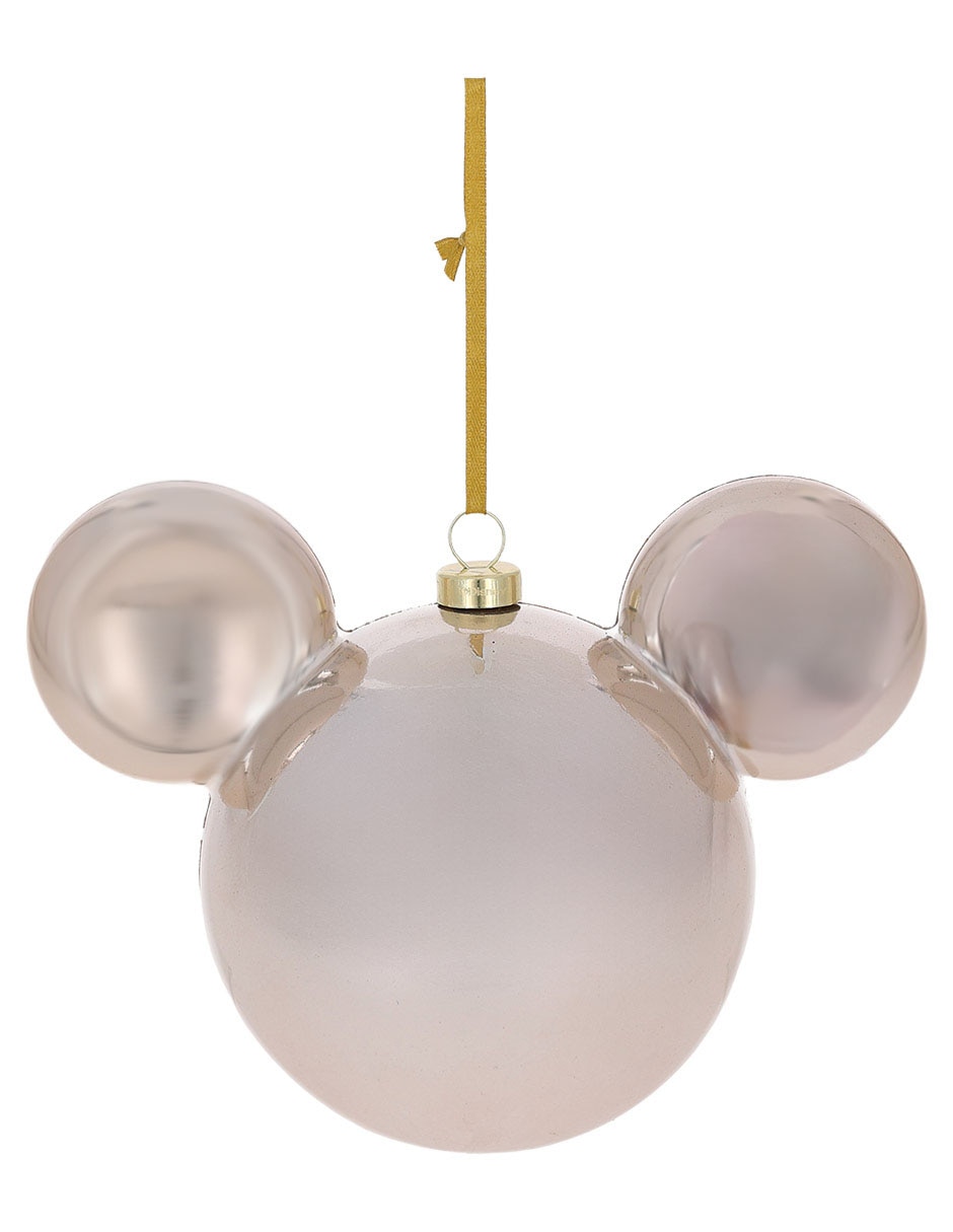 Ornamento navideño cara Mickey Mouse