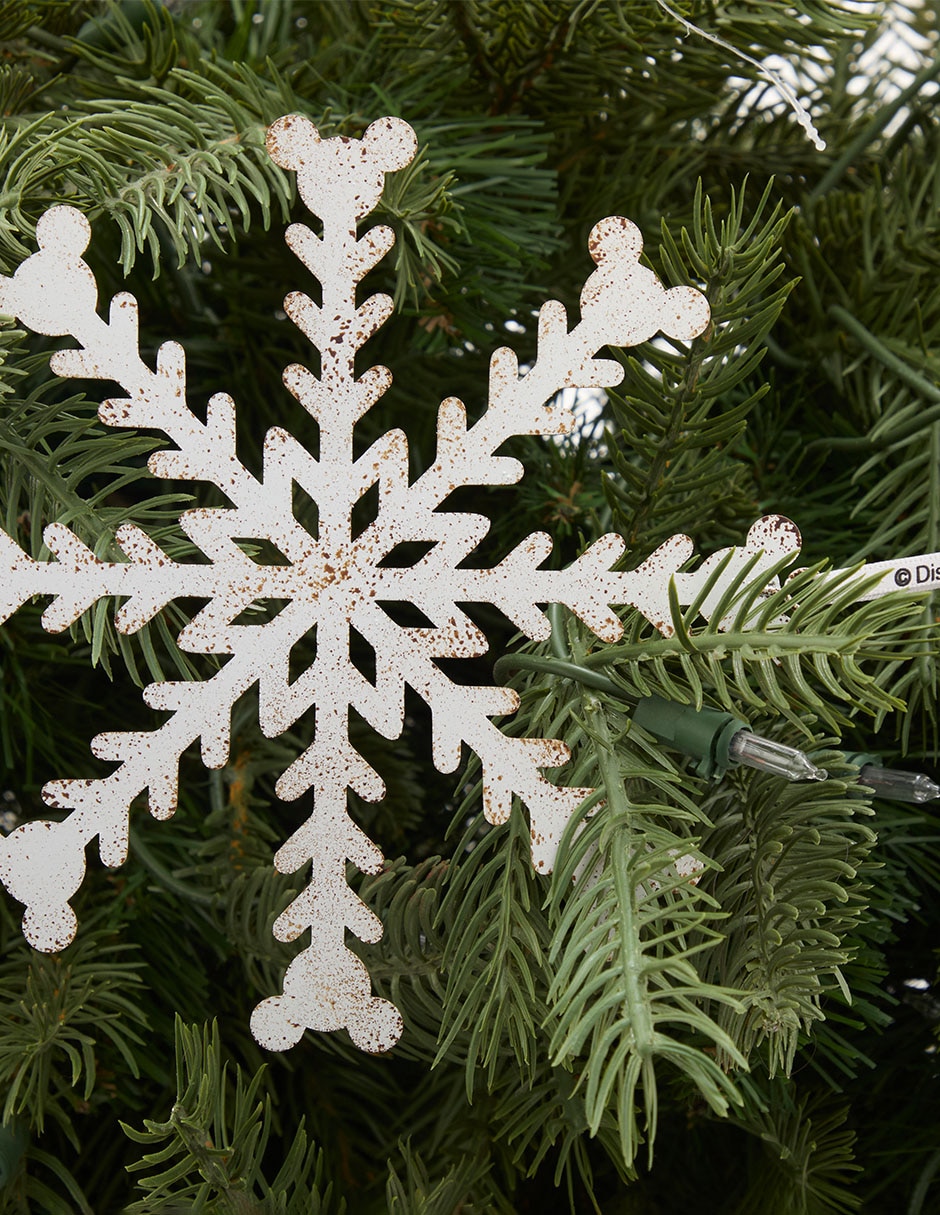 Ornamento navideño copo de nieve Mickey Mouse 5