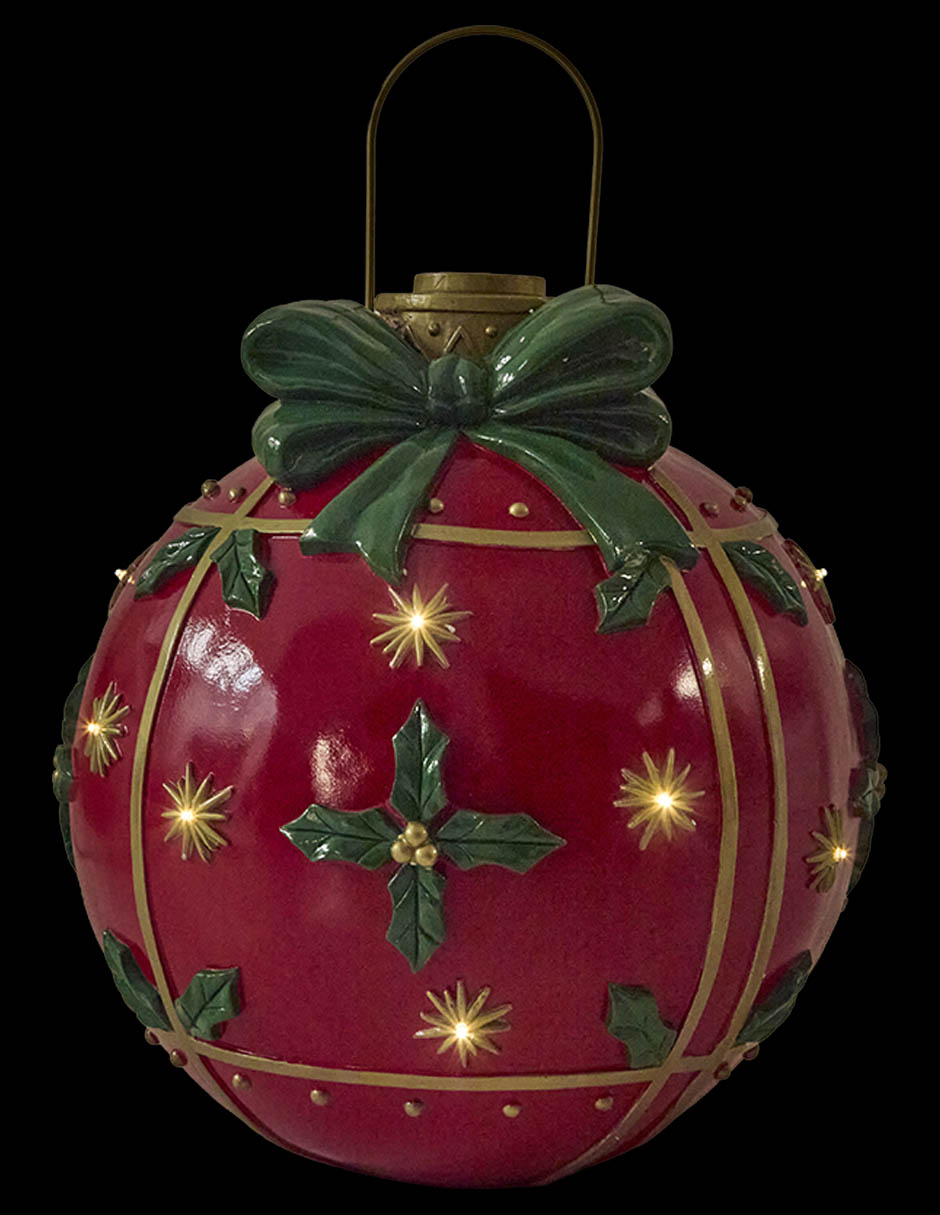 Figura decorativa navideña de esfera 6