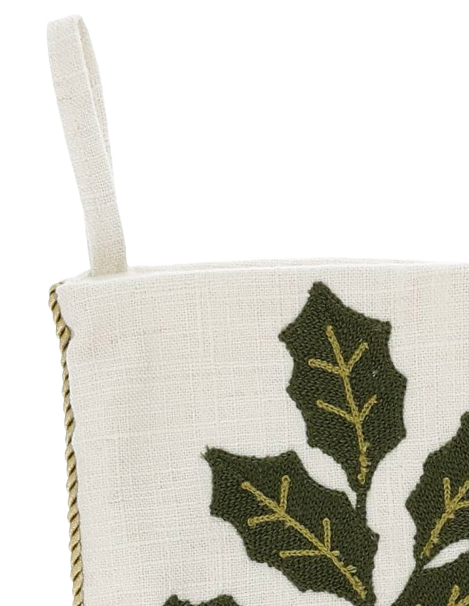Bota navideña estampado navideño 4