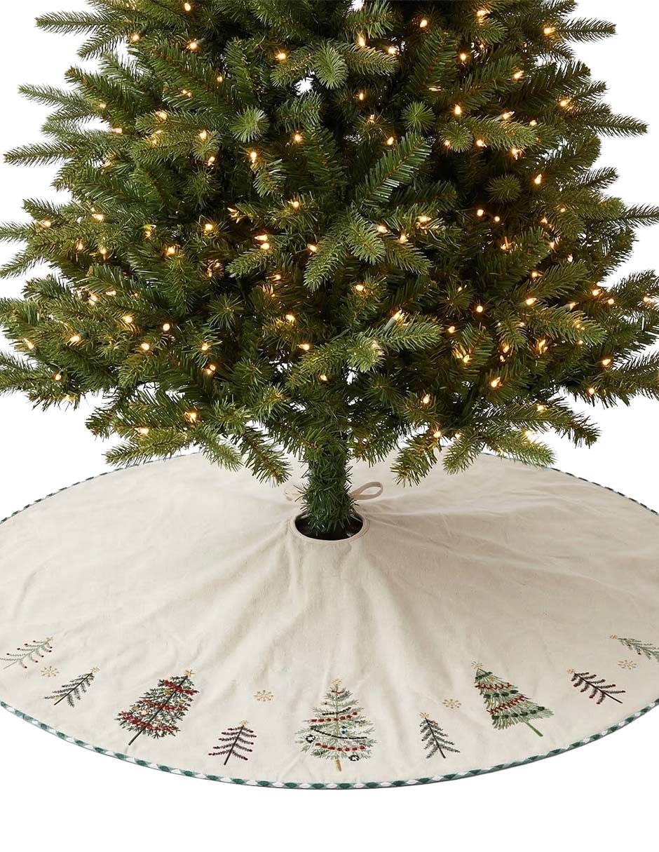 Pie de árbol estampado árbol de navidad 2