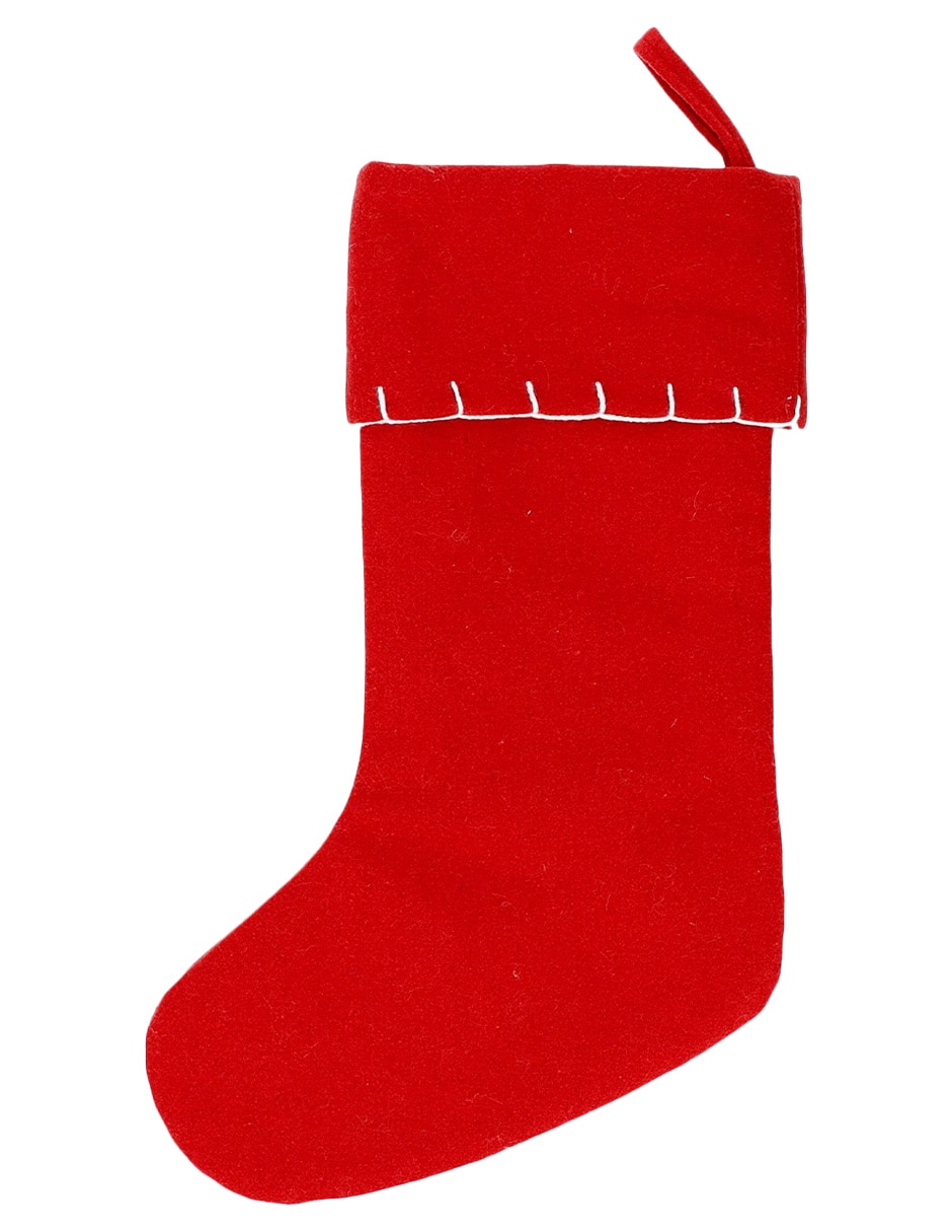 Bota navideña estampado copo de nieve 2
